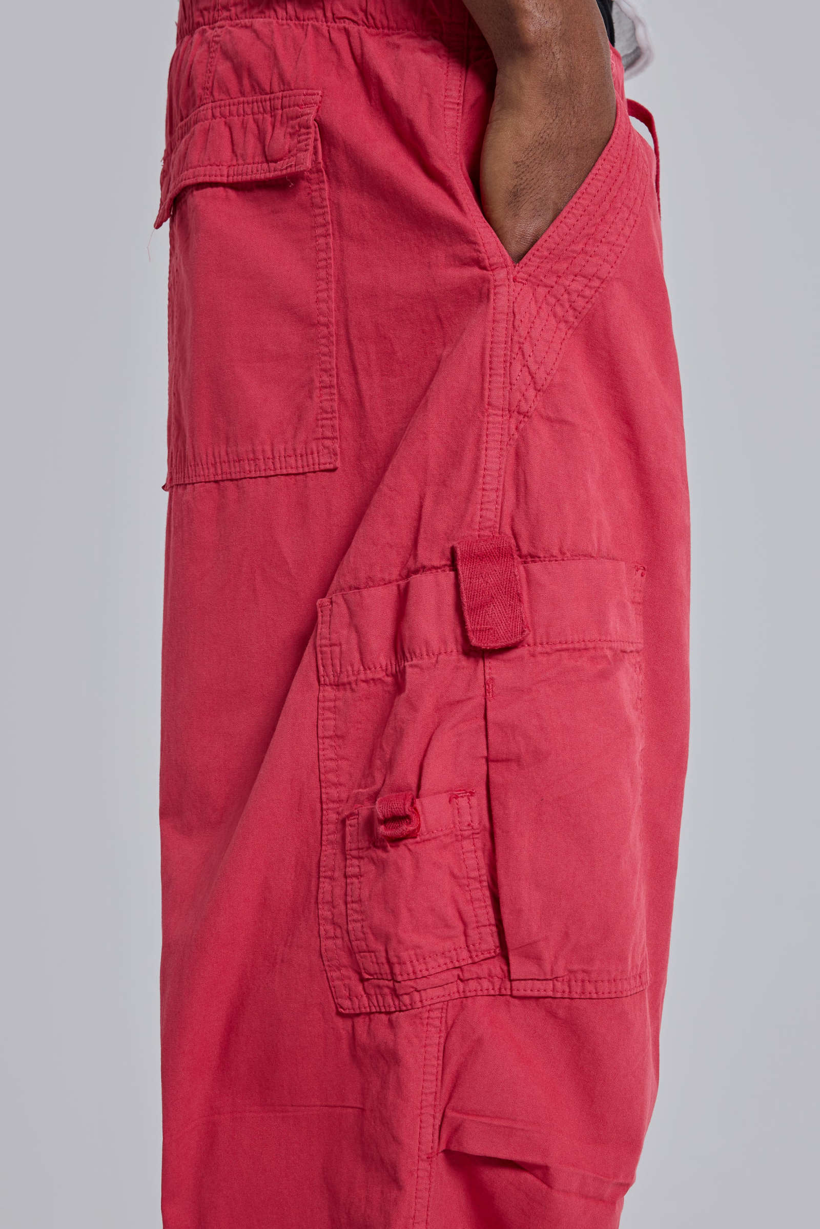 Red Parachute Cargo Pants