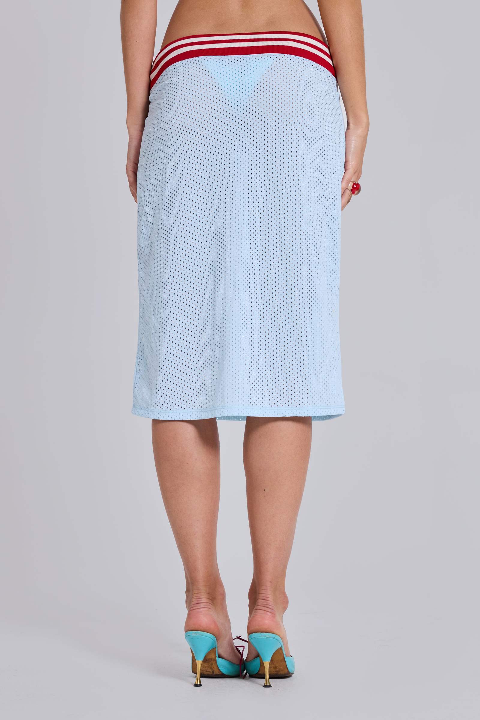 Alysa Airtex Midi Skirt
