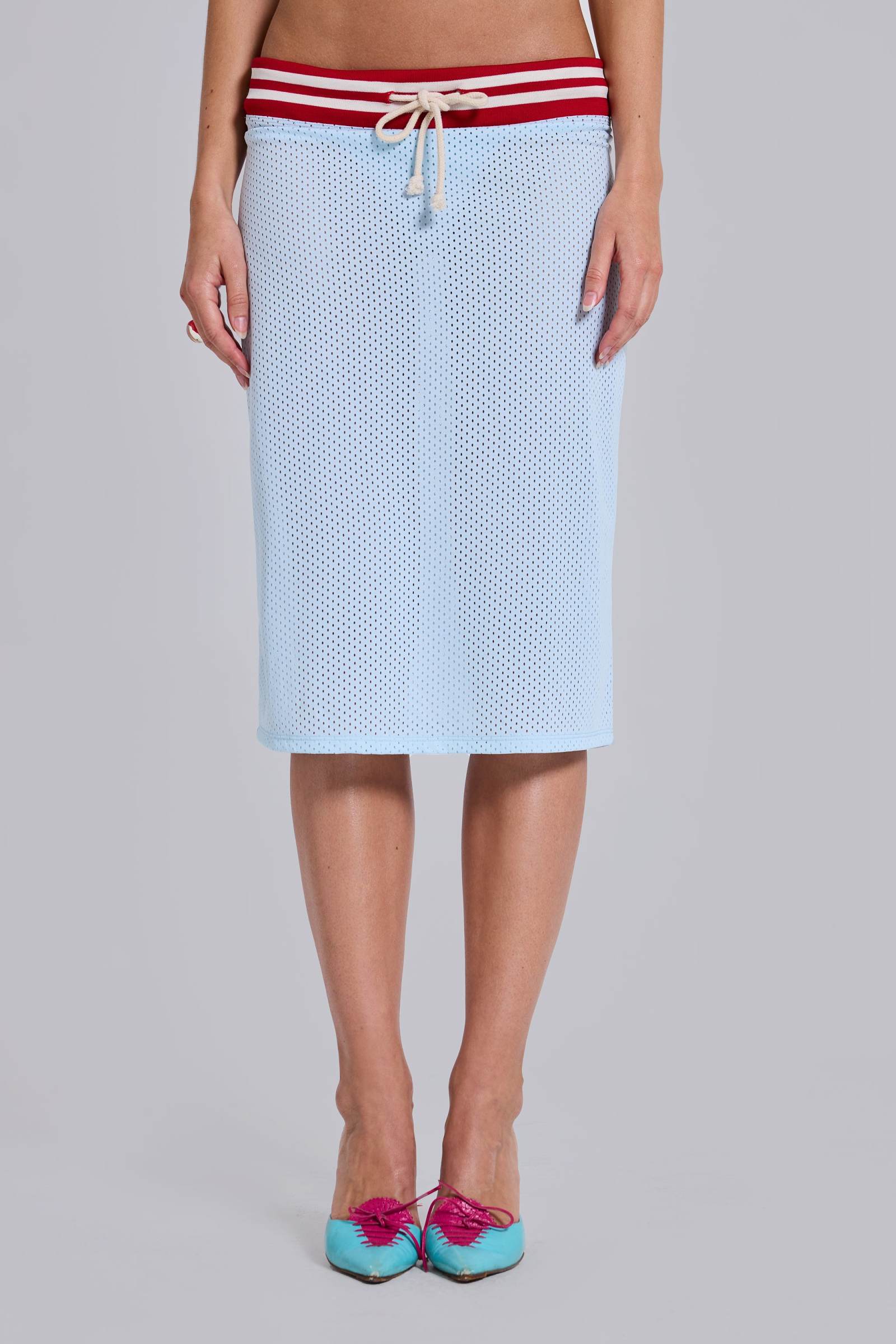 Alysa Airtex Midi Skirt