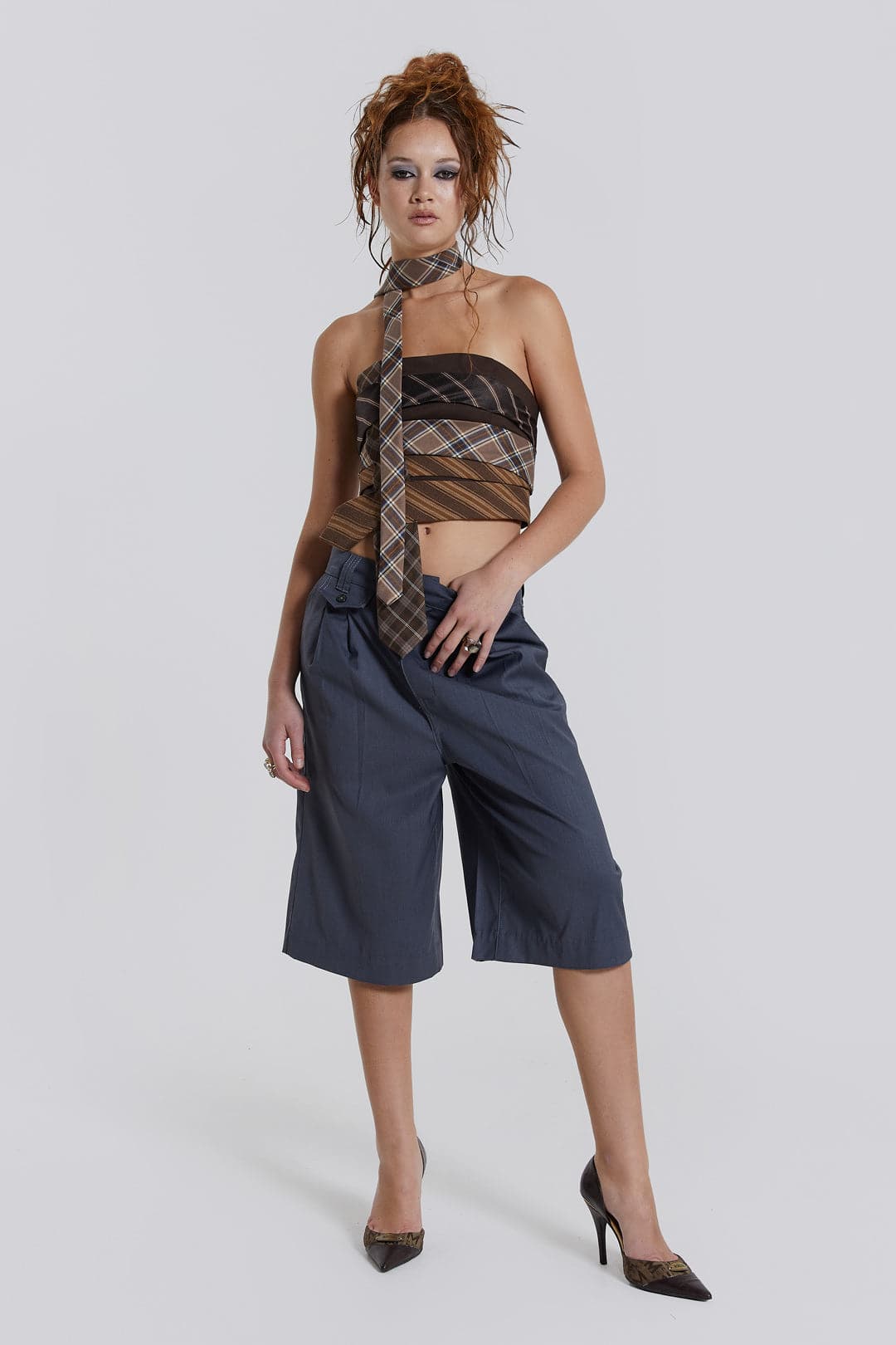 Coltraine Tailored Wide Leg Shorts