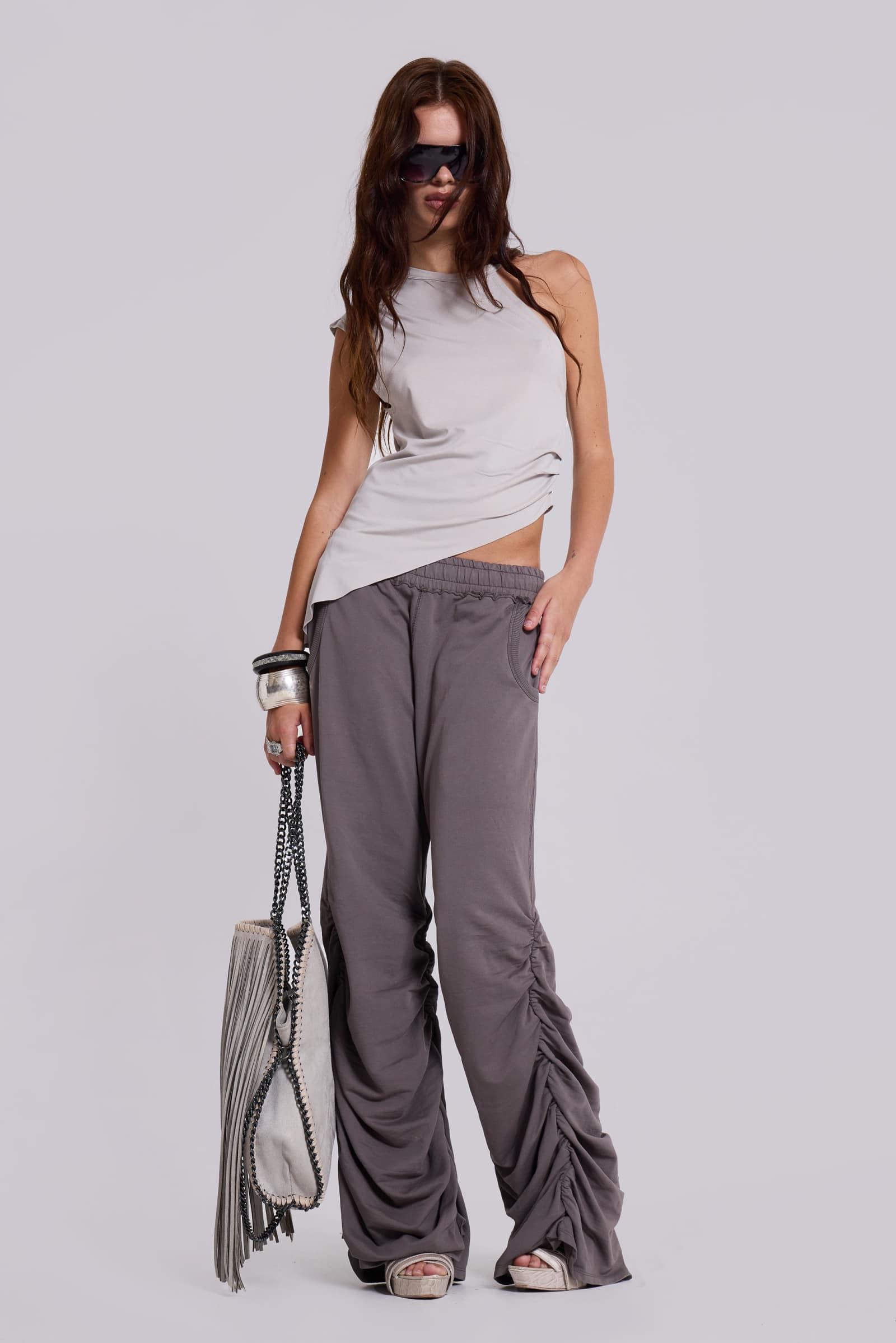 ★JADED LONDON UK★ Emora Ruched Joggers Emora Ruched Joggers | Jaded London