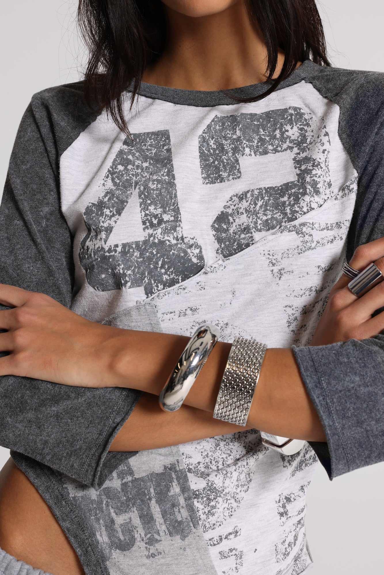 League Reworked Baseball Tee