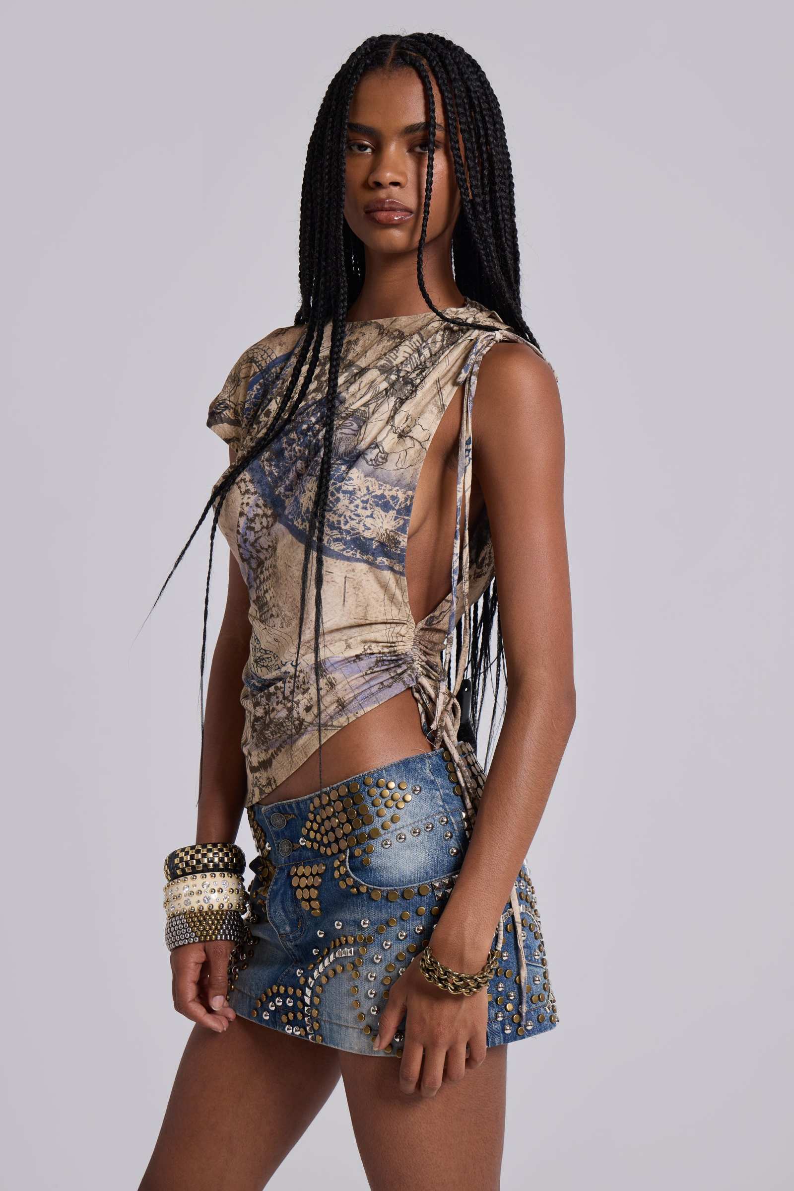 最終価格Jaded London ミニスカート　UK10 210.jpg