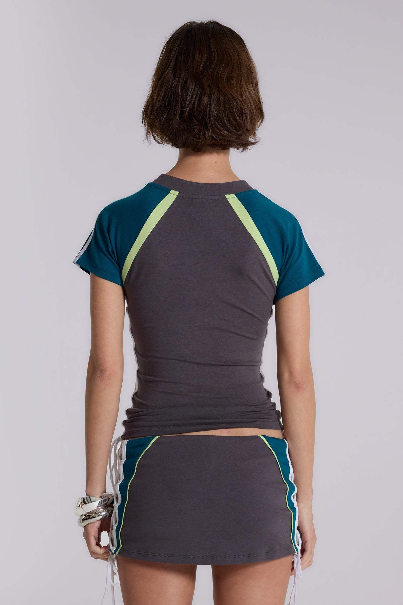 No. 5 Lace Up Football Skort