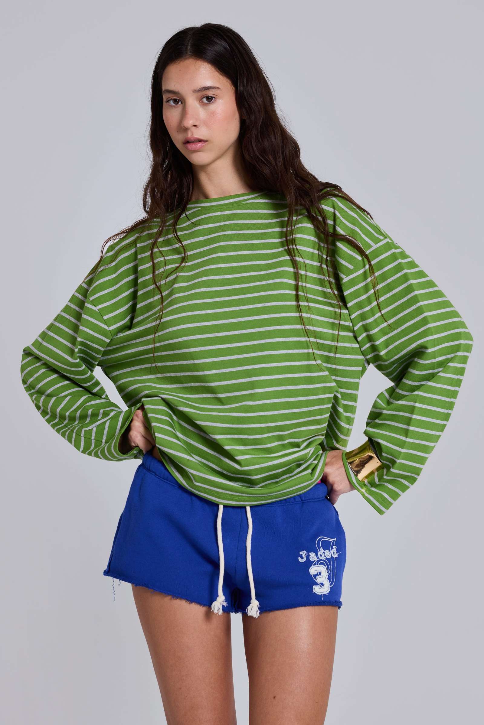 Klyne Stripe Long Sleeve Top