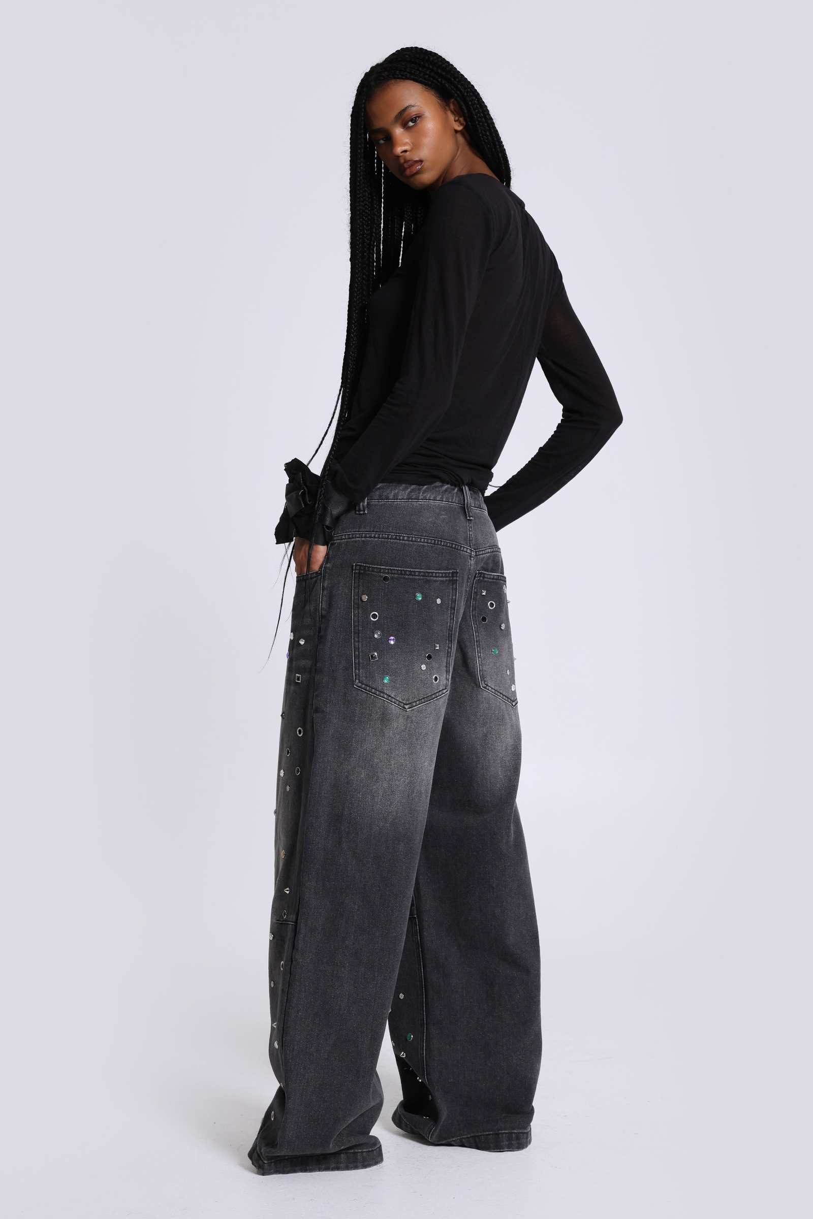 Trixa Jewel Studded Colossus Jeans