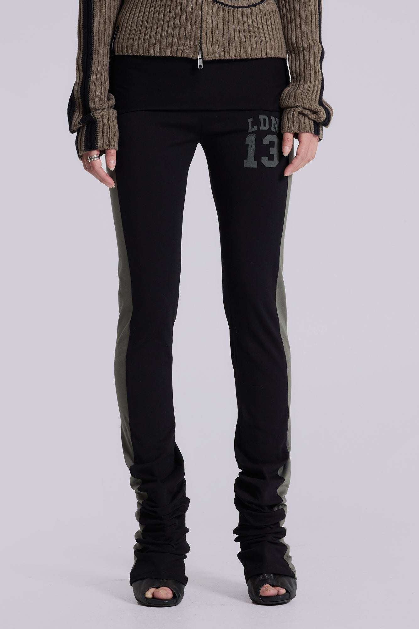 Sprint Foldover Bootcut Trousers