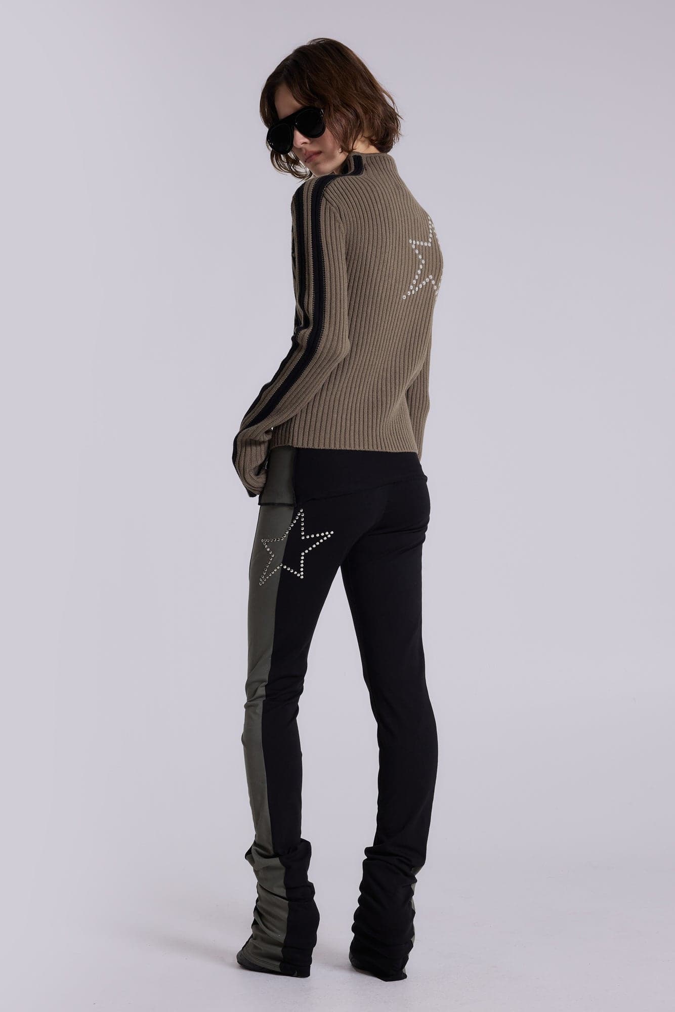 Sprint Foldover Bootcut Trousers