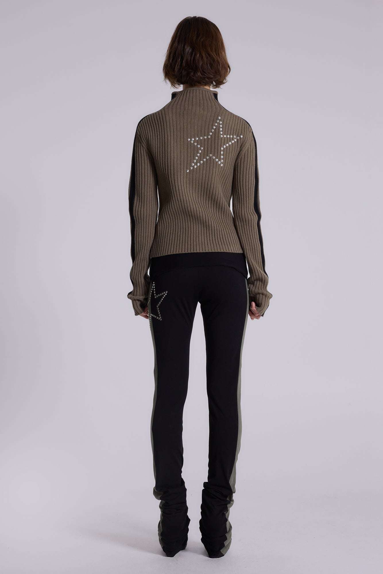 Sprint Zip Through Rib Knit