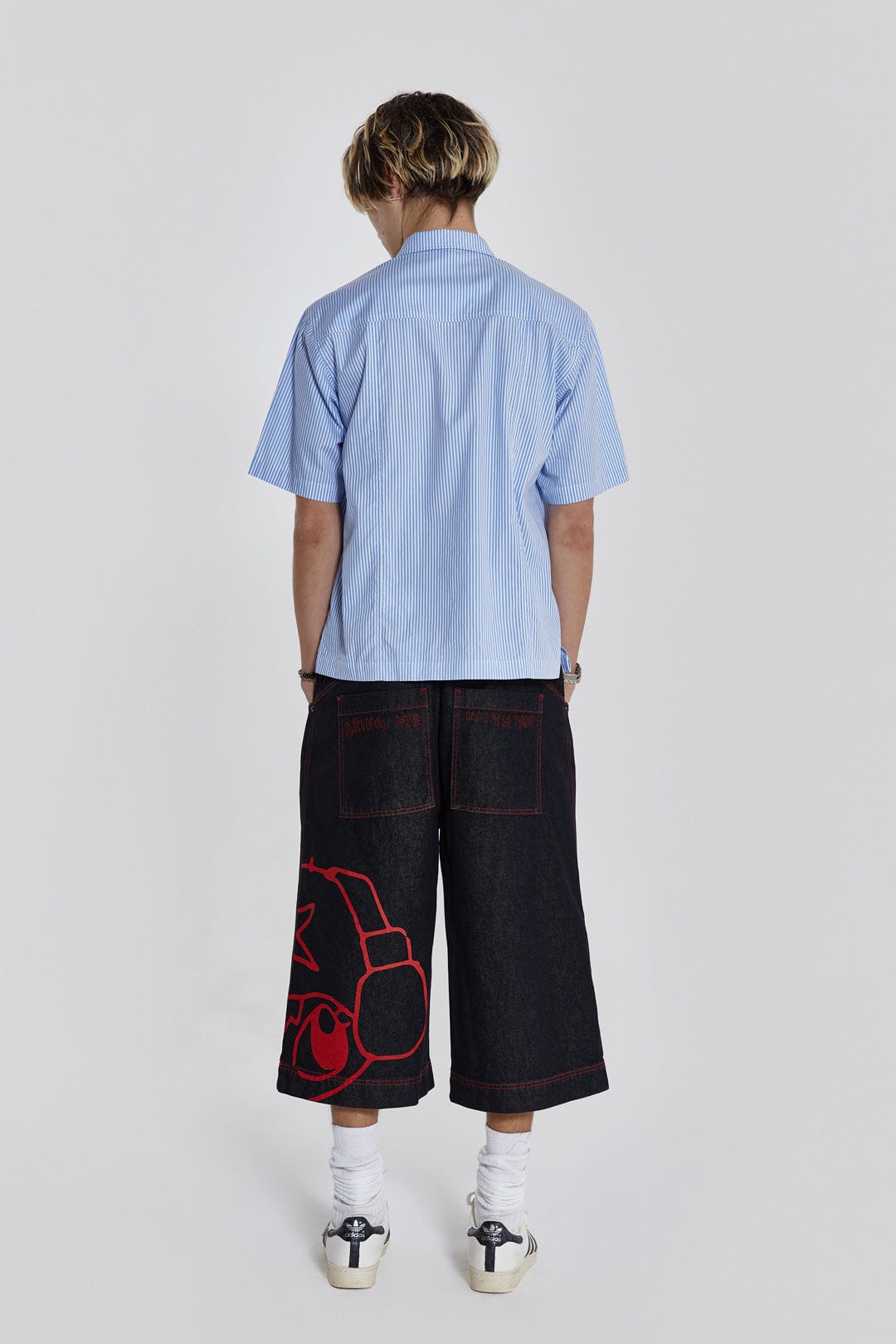 Volume Up Oversized Jorts