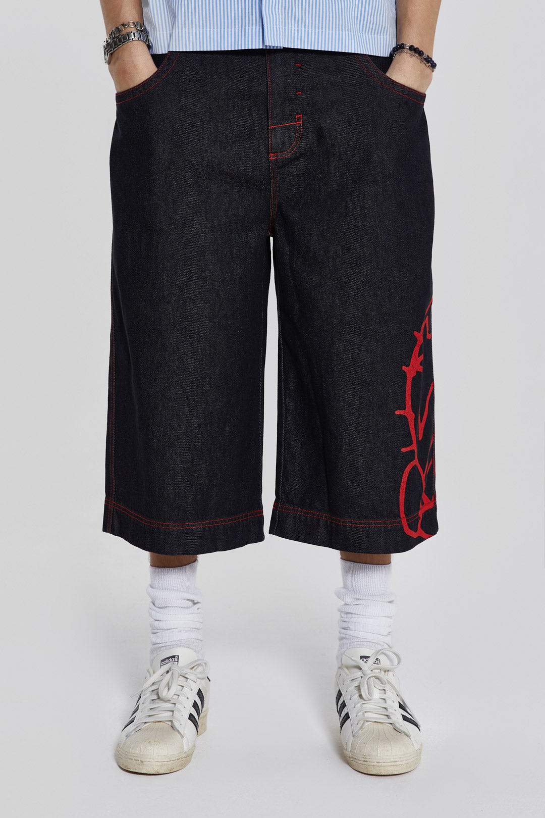 Volume Up Oversized Jorts