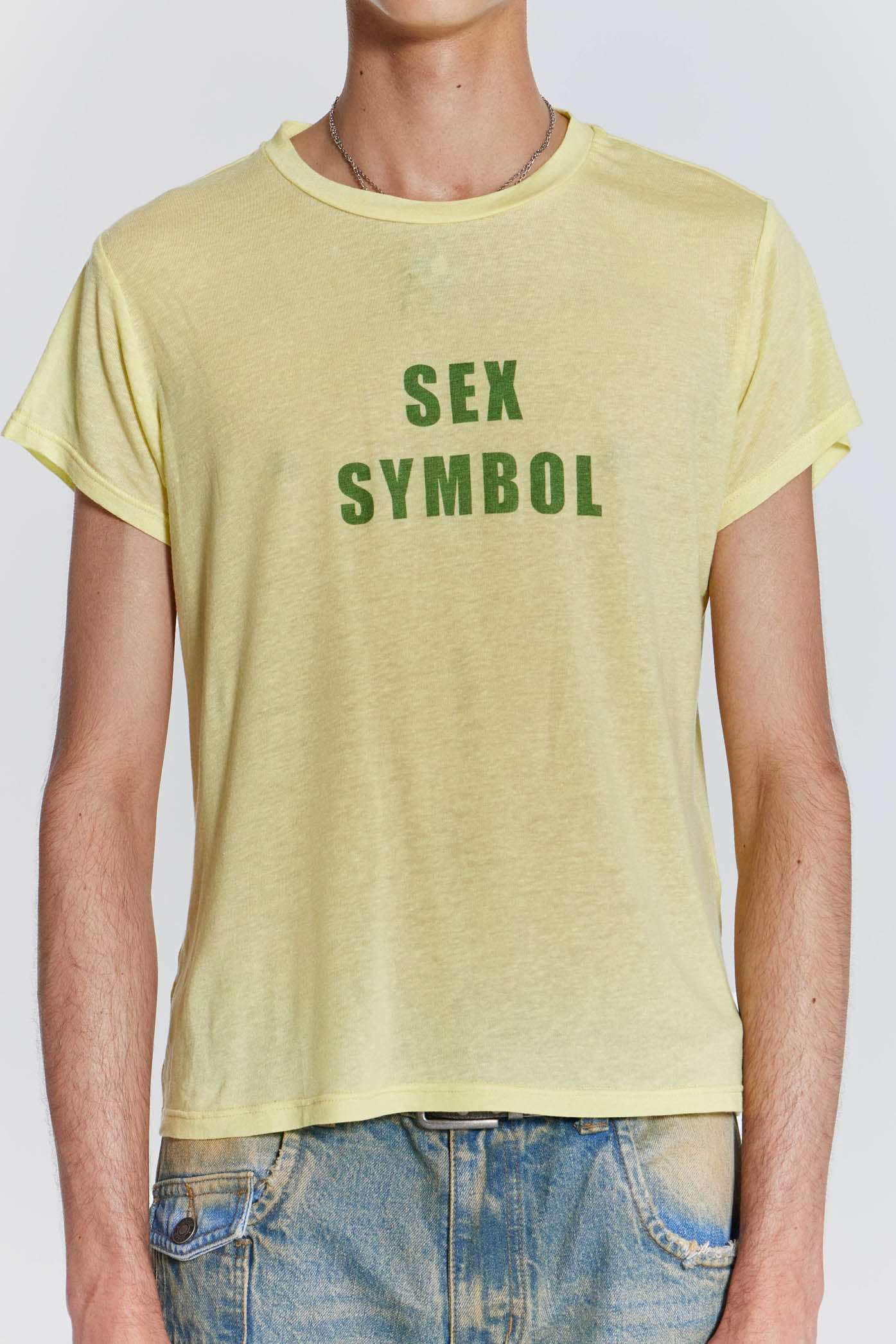 【新品】 Shop Yellow Clothing | London Jaded | Tee Symbol Sex Lサイズ