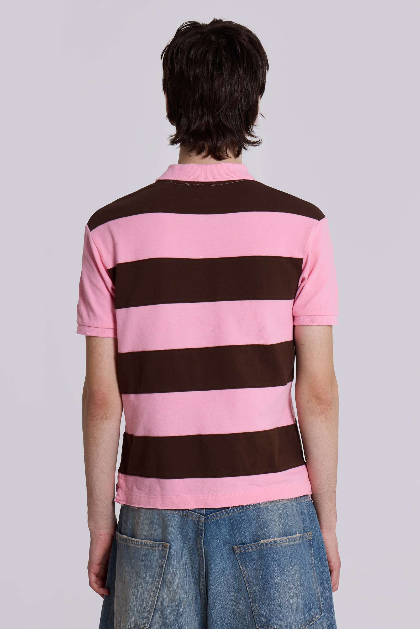 Pink Frat Polo Shirt