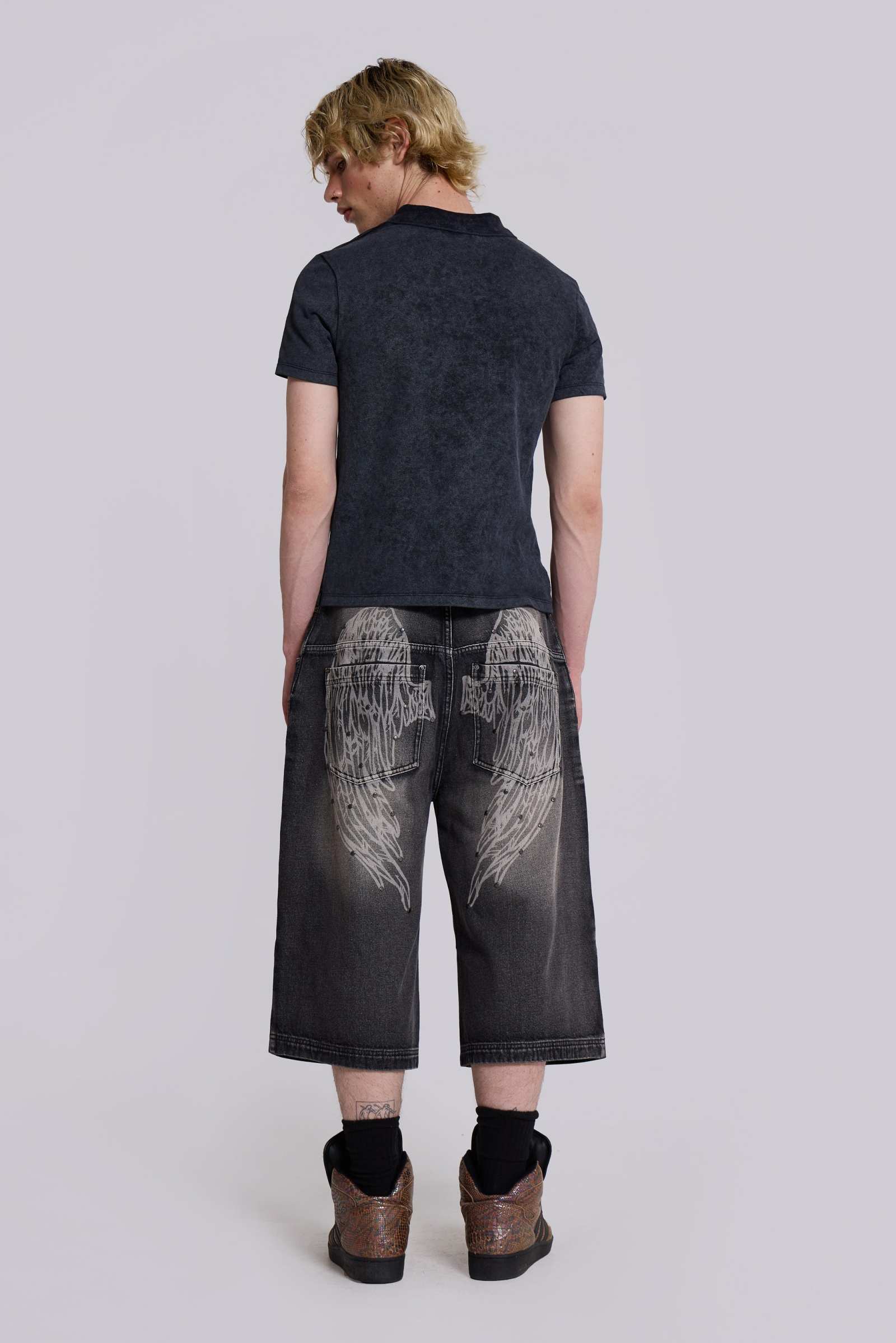 Black Ethereal Colossus Jorts