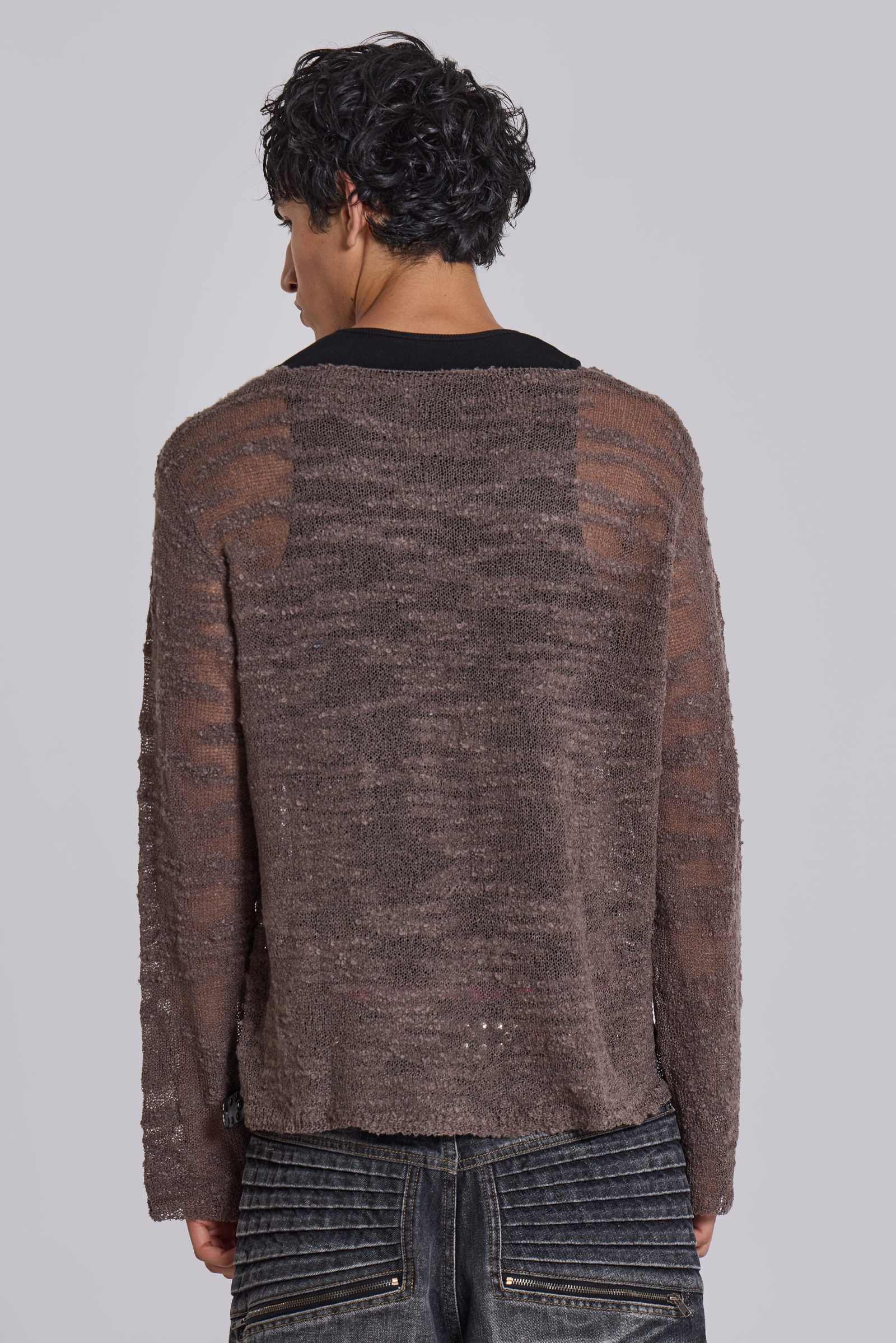 Shop Chocolate Brown Vault Knit | Jaded London | Clothing