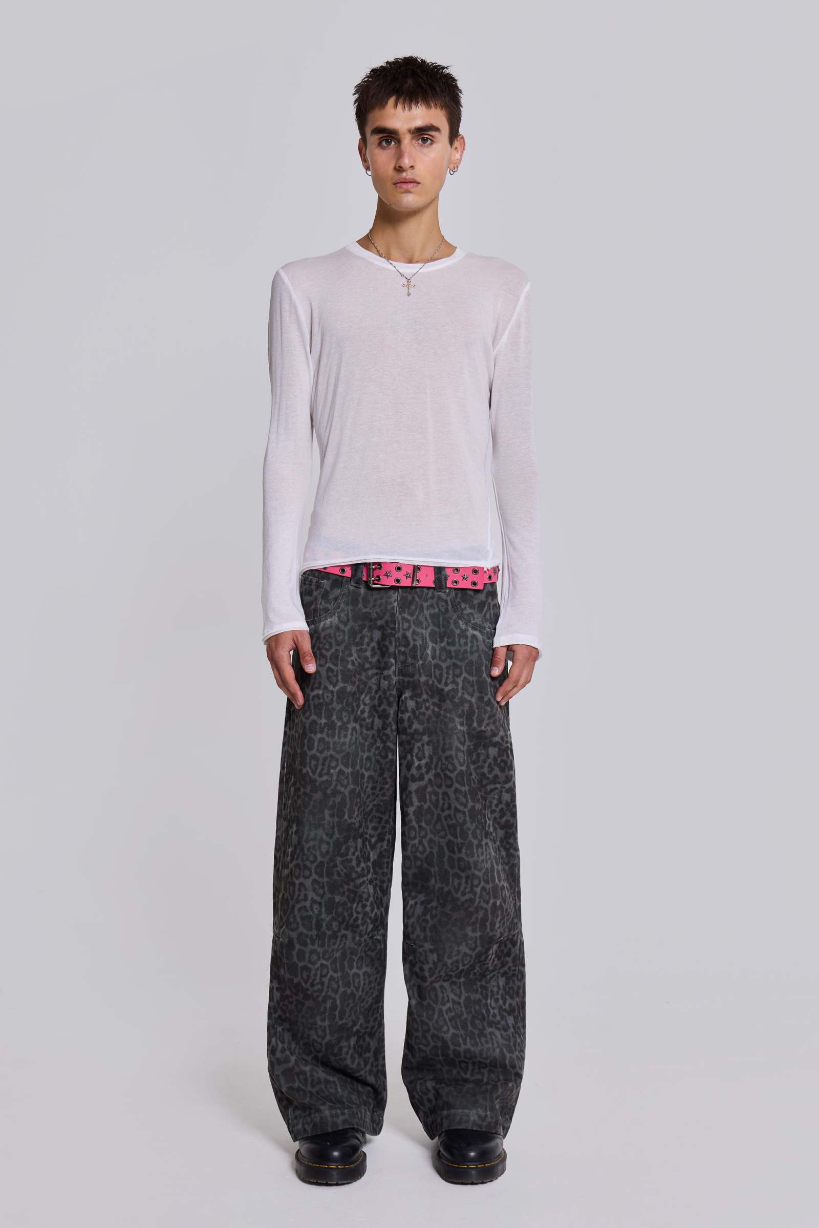 White Mist Long Sleeve Top