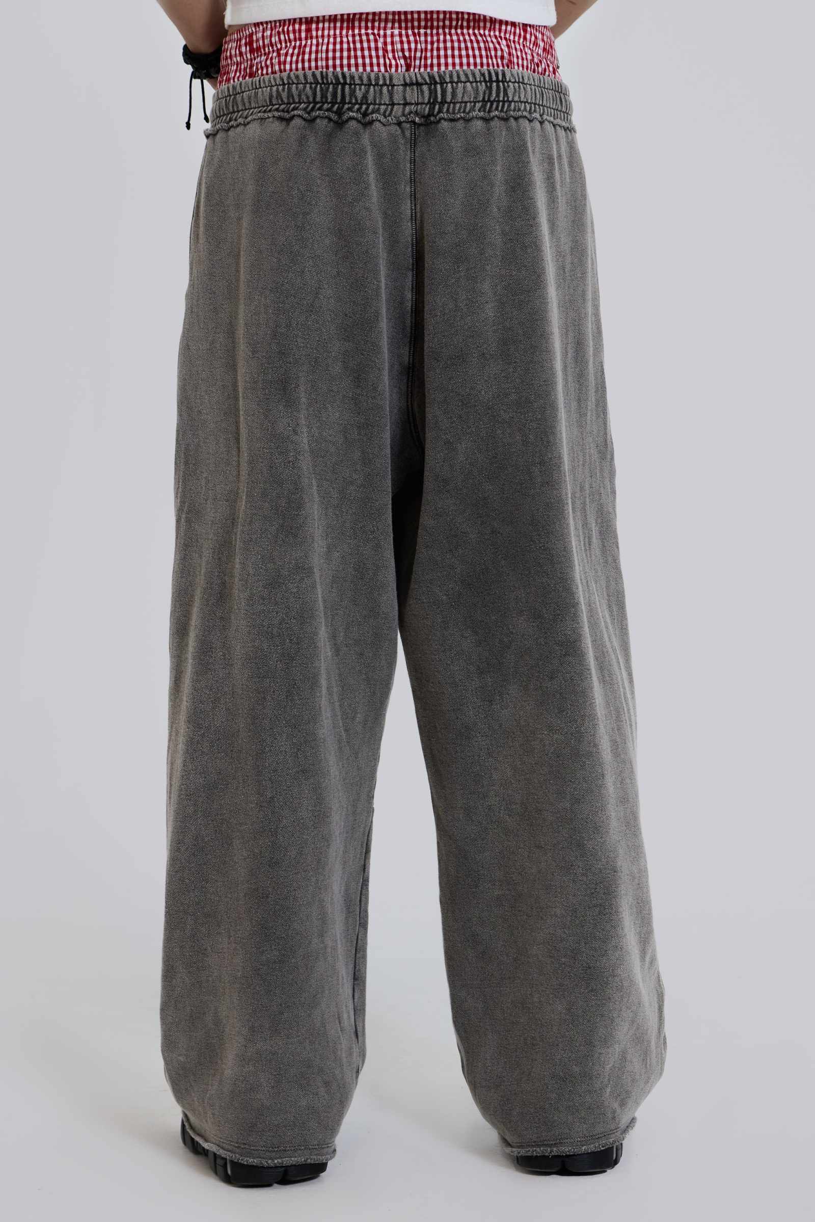 Chrome Wash Baggy Monster Joggers
