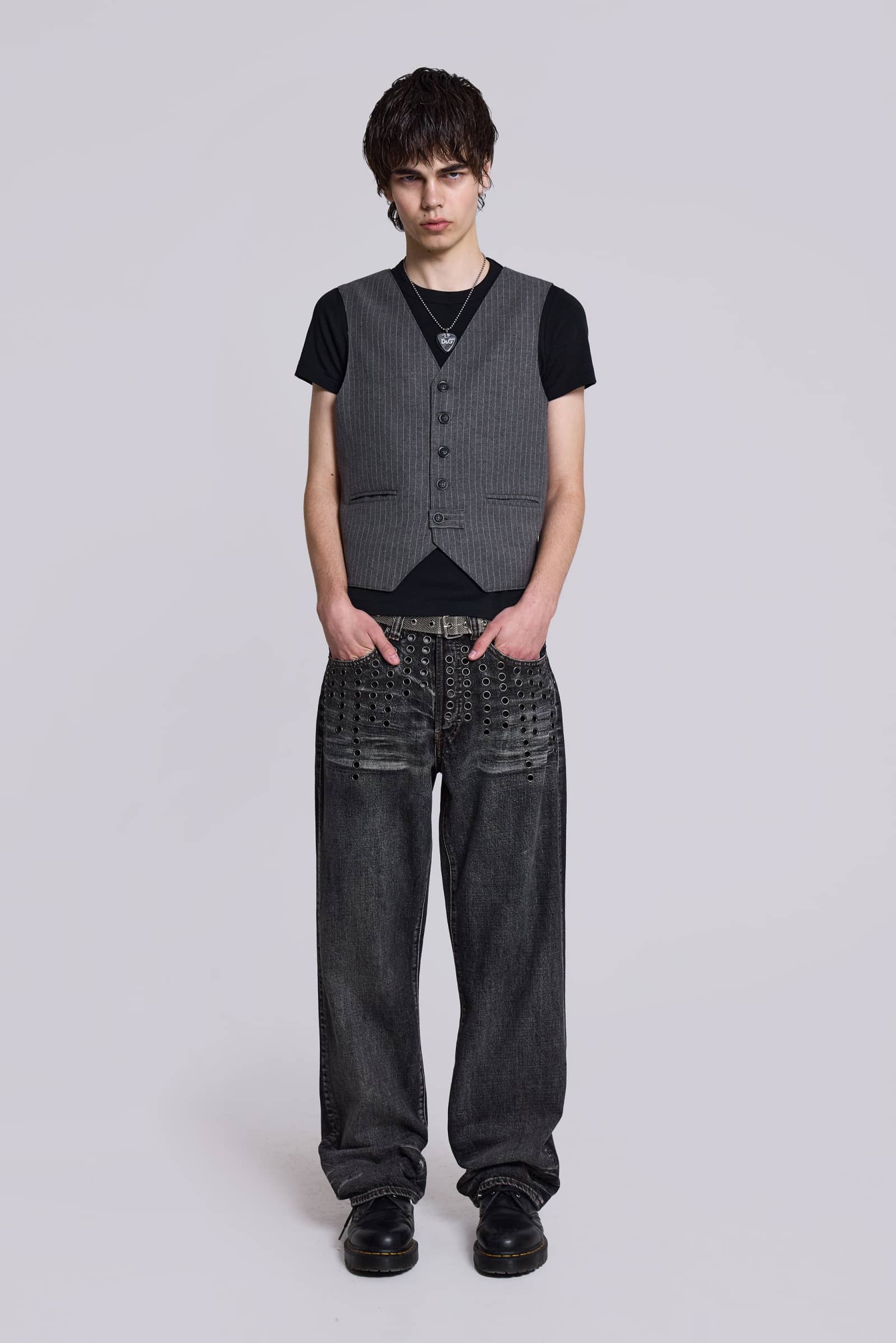 Corey Pinstripe Waistcoat