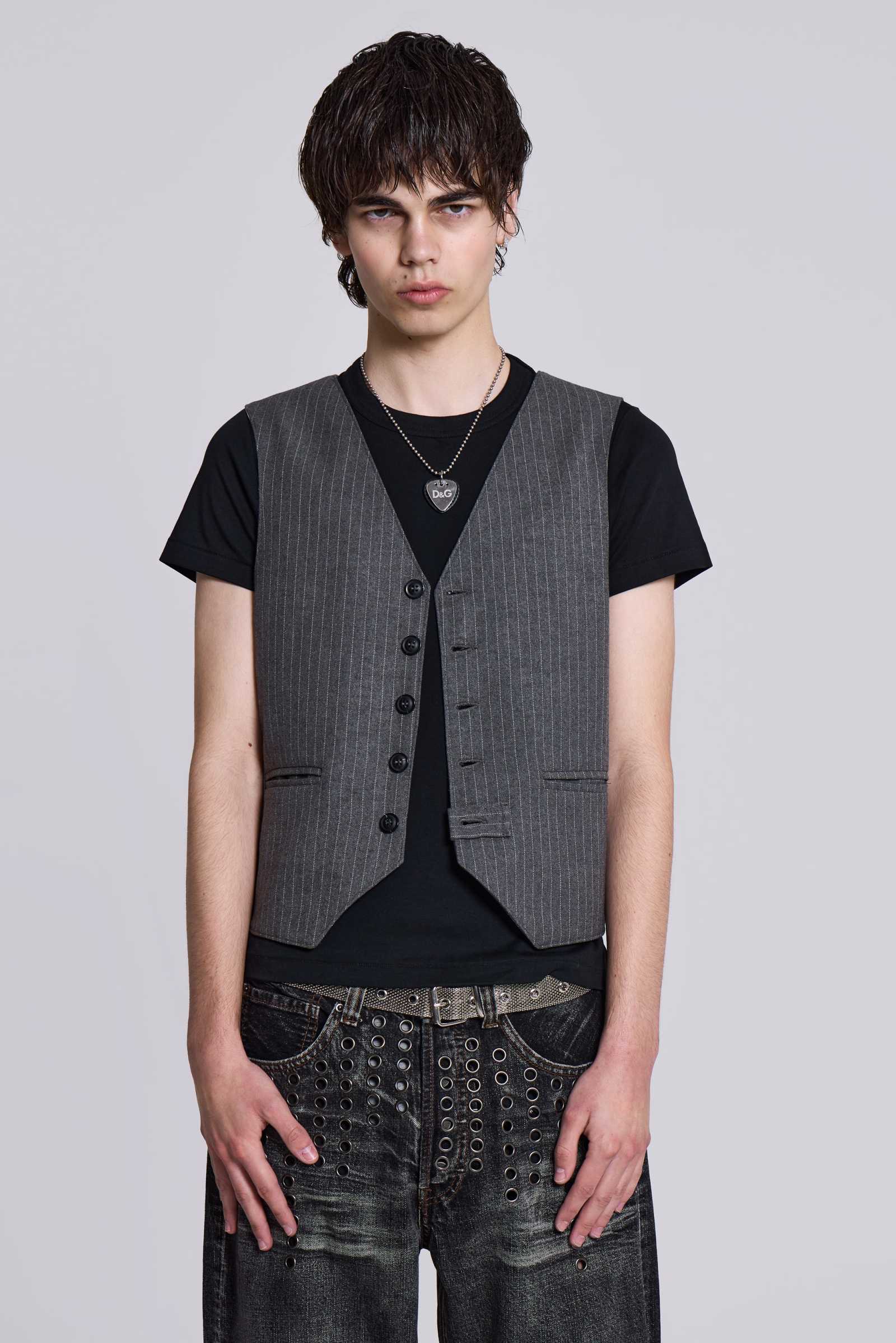 Corey Pinstripe Waistcoat