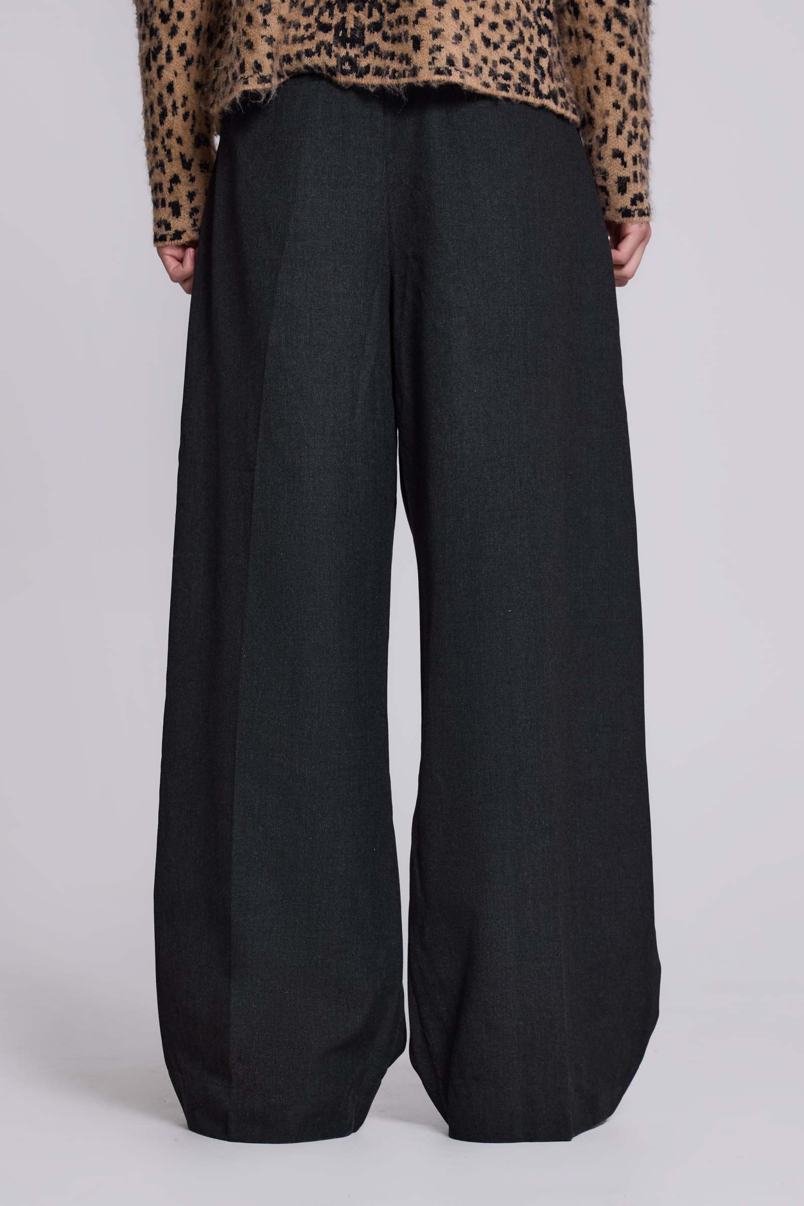 Shop Goliath Light Grey Pinstripe Suit Pants | Jaded London