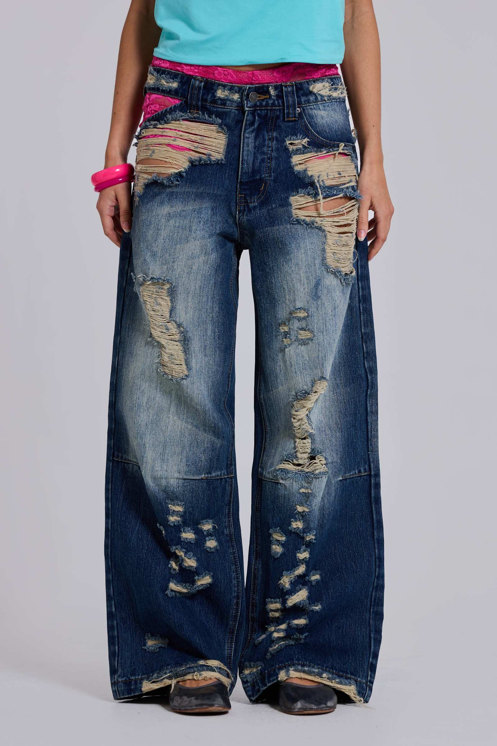 Tattered Colossus Jeans
