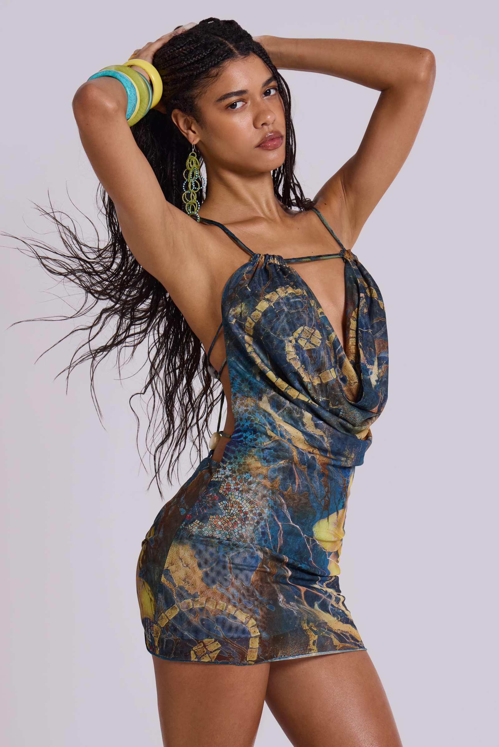 Luiza Mesh Beaded Backless Mini Dress | Jaded London | Lucia Luiza Mesh Beaded Backless Mini Dress | Jaded London | Lucia