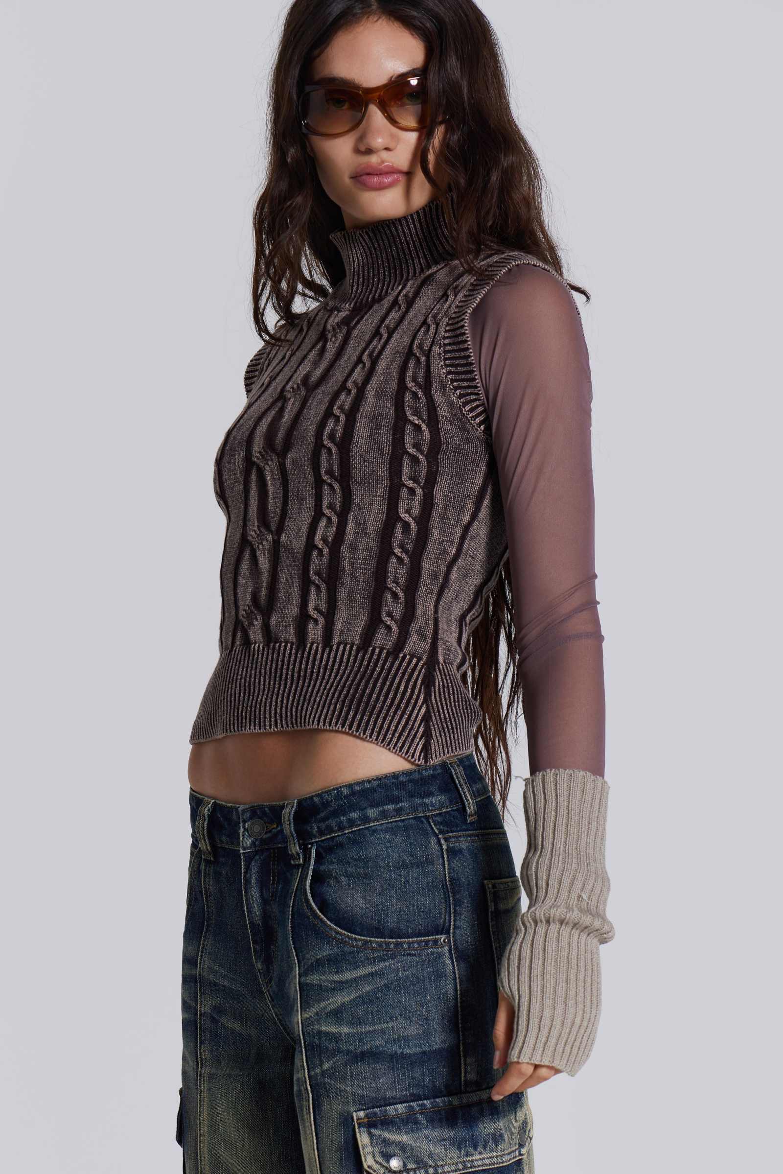 Nixa Sleeveless Knit Top
