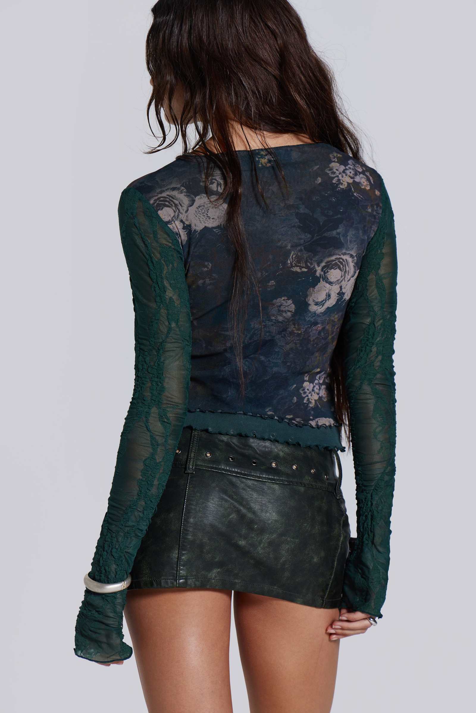 Mixa Long Sleeve Floral Top