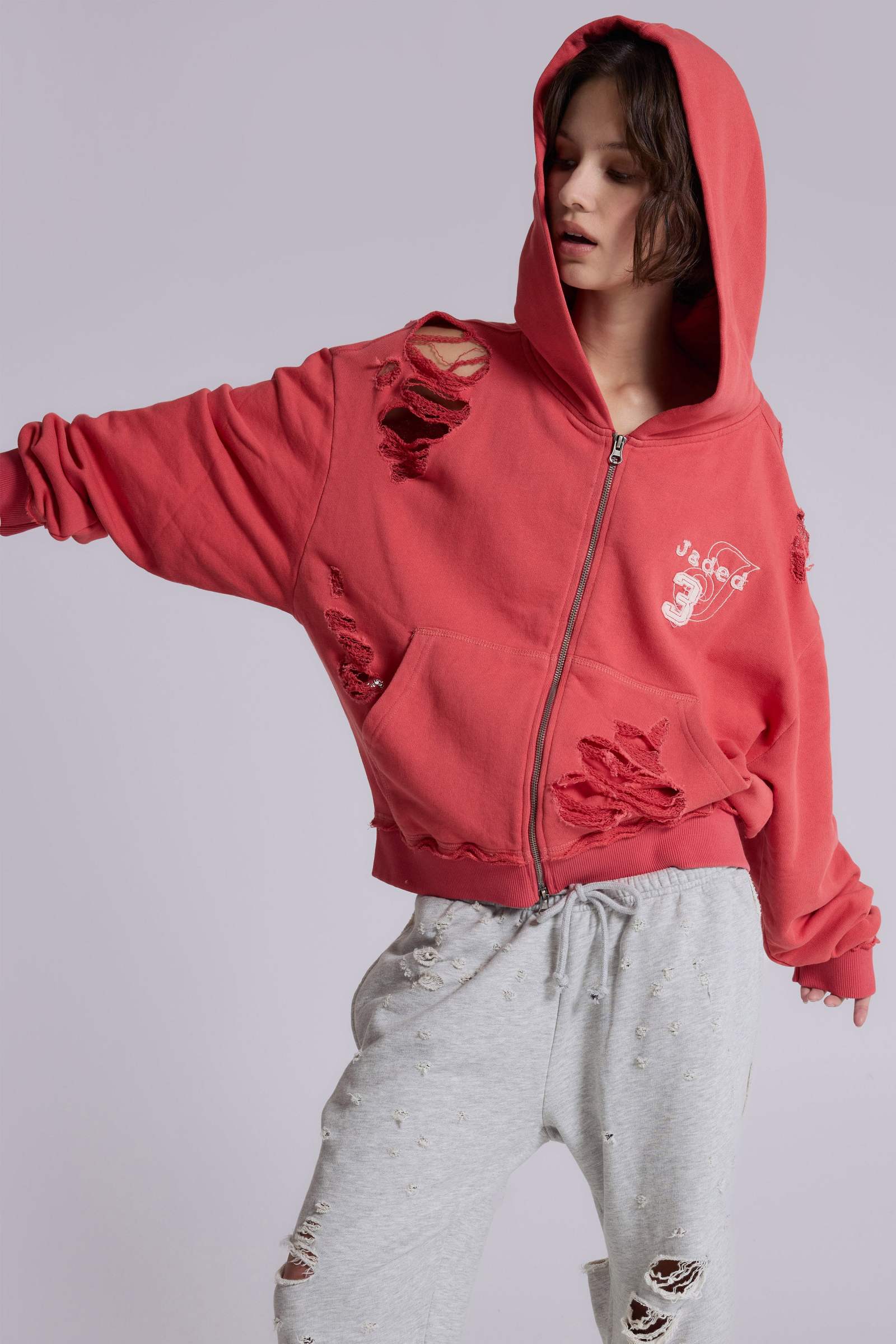 Distressed Monster Hoodie