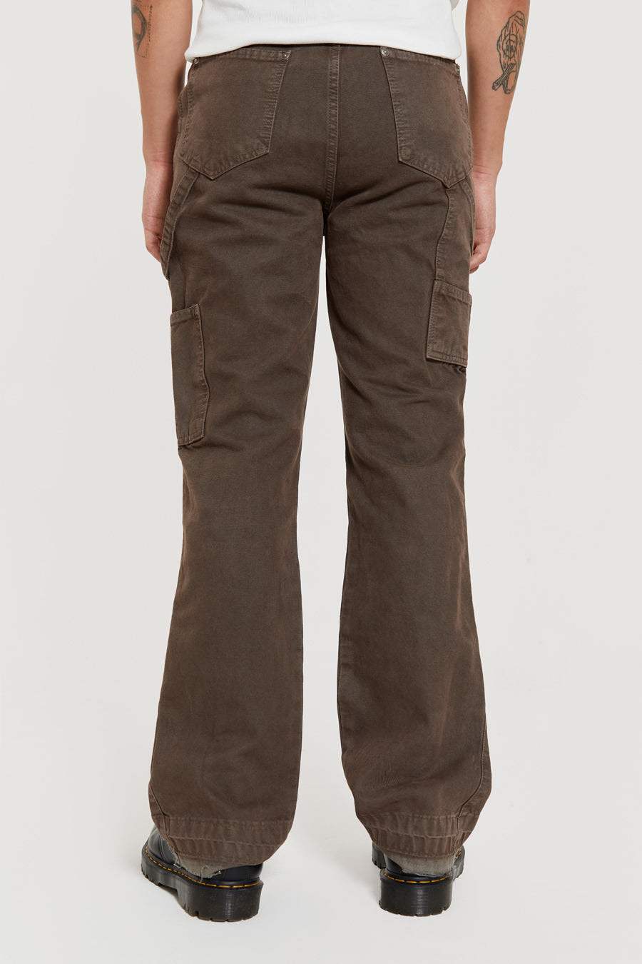 Washed Black Drift Flared Jeans | Parallel
