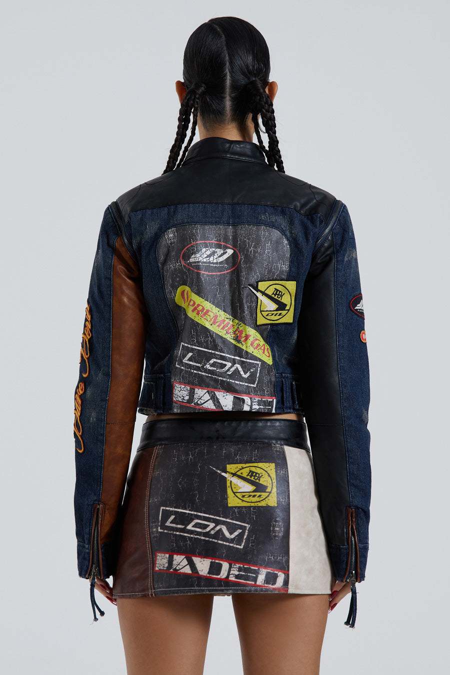 Daytona Zip Off Sleeve Moto Jacket