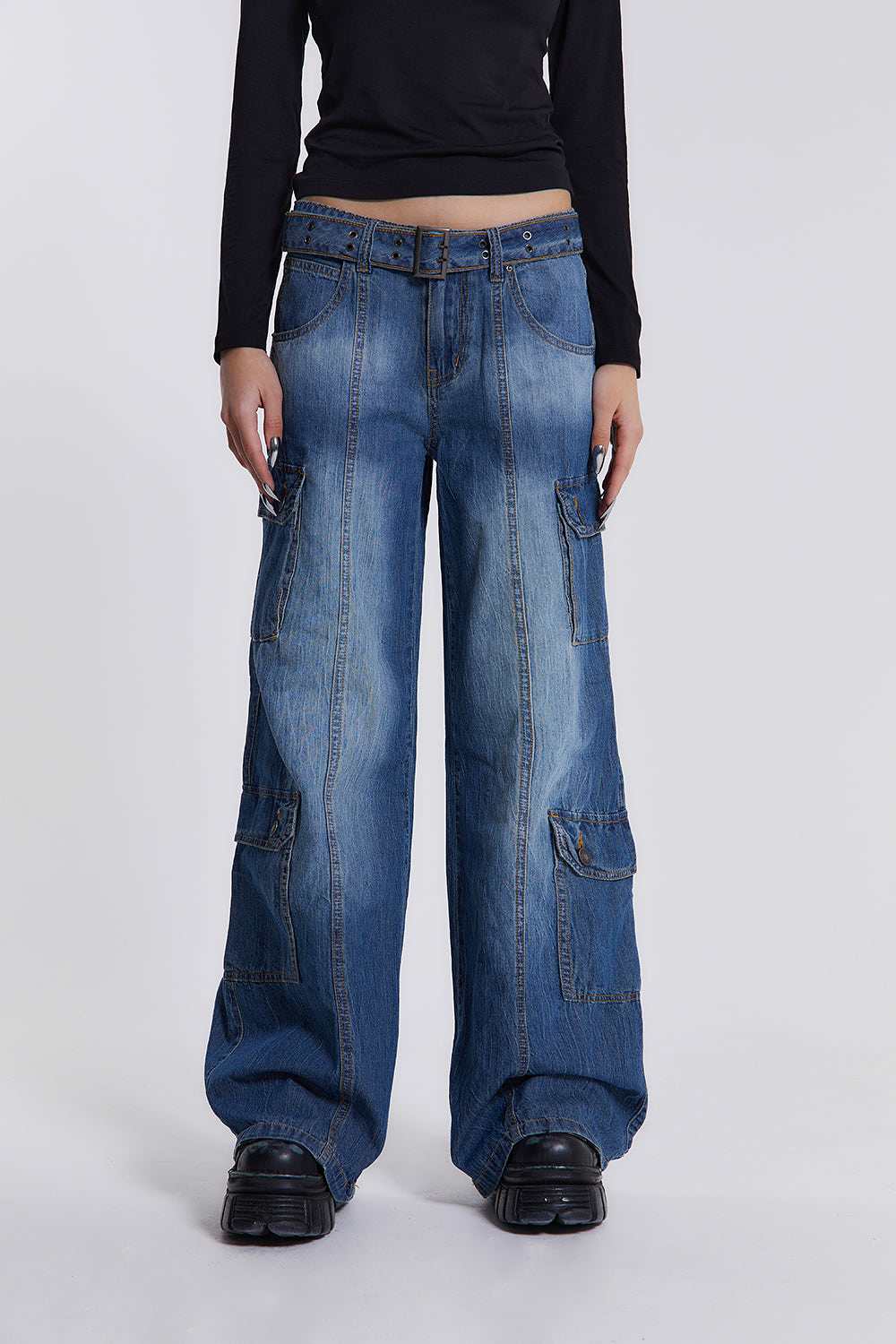 【JADED LONDON】STRAIGHT LEG CARGO W30 Shop Khaki Parachute Cargo Pants | Jaded London | Clothing