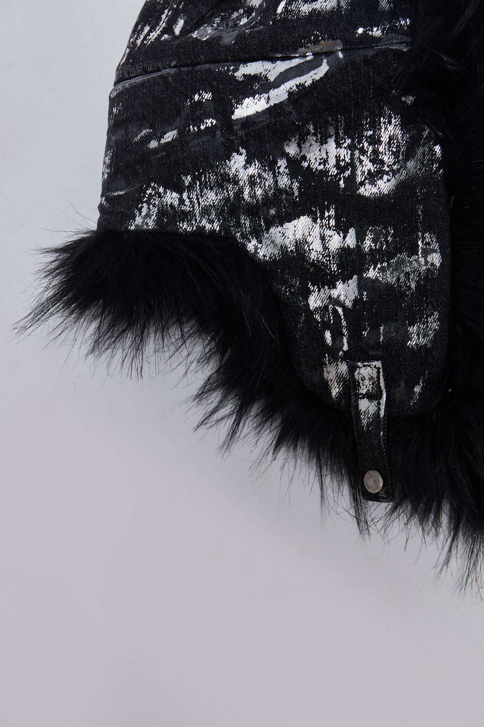 Gunmetal Denim Trapper Hat