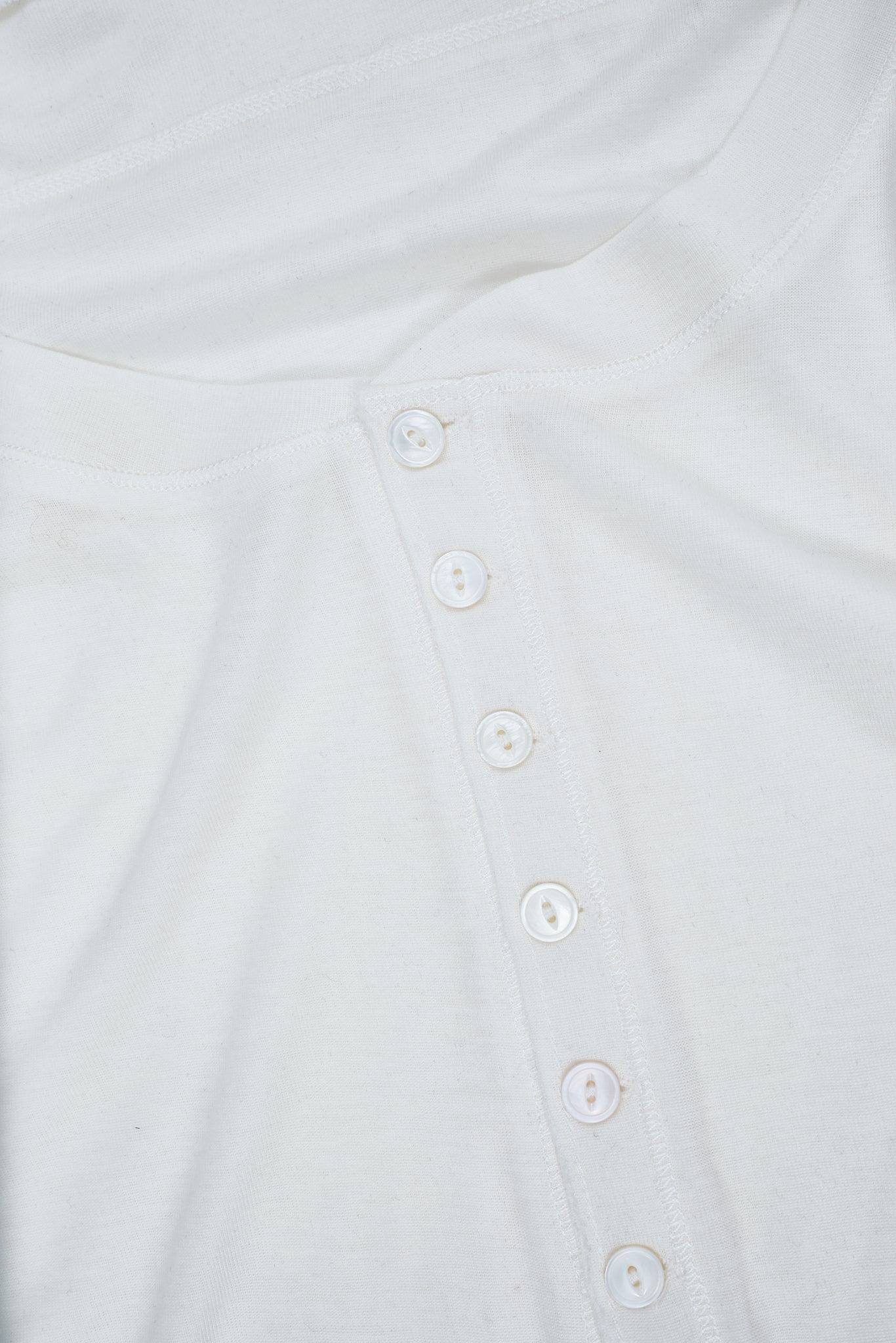 White Haze Henley Top