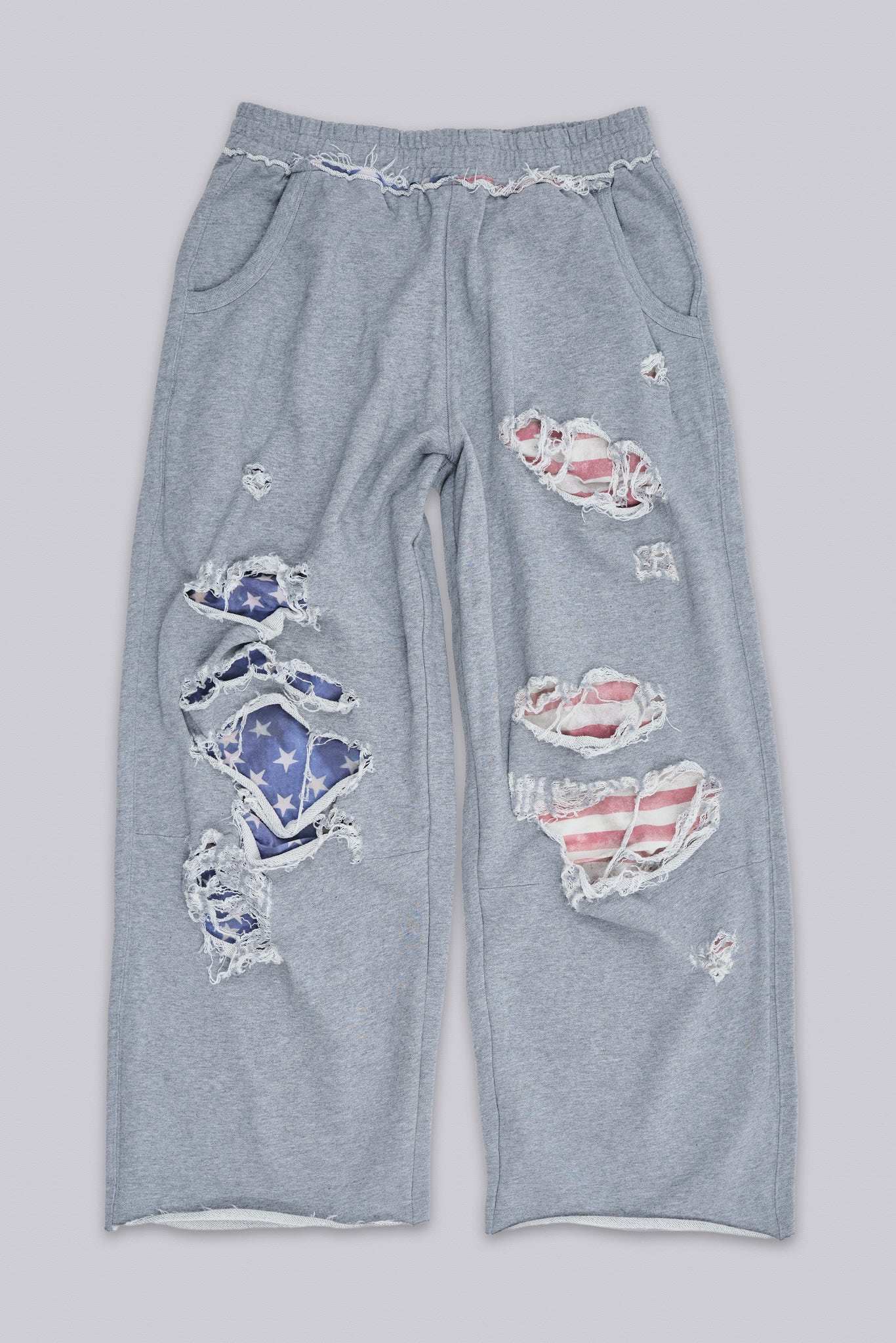Stars and Stripes Distressed Monster Joggers