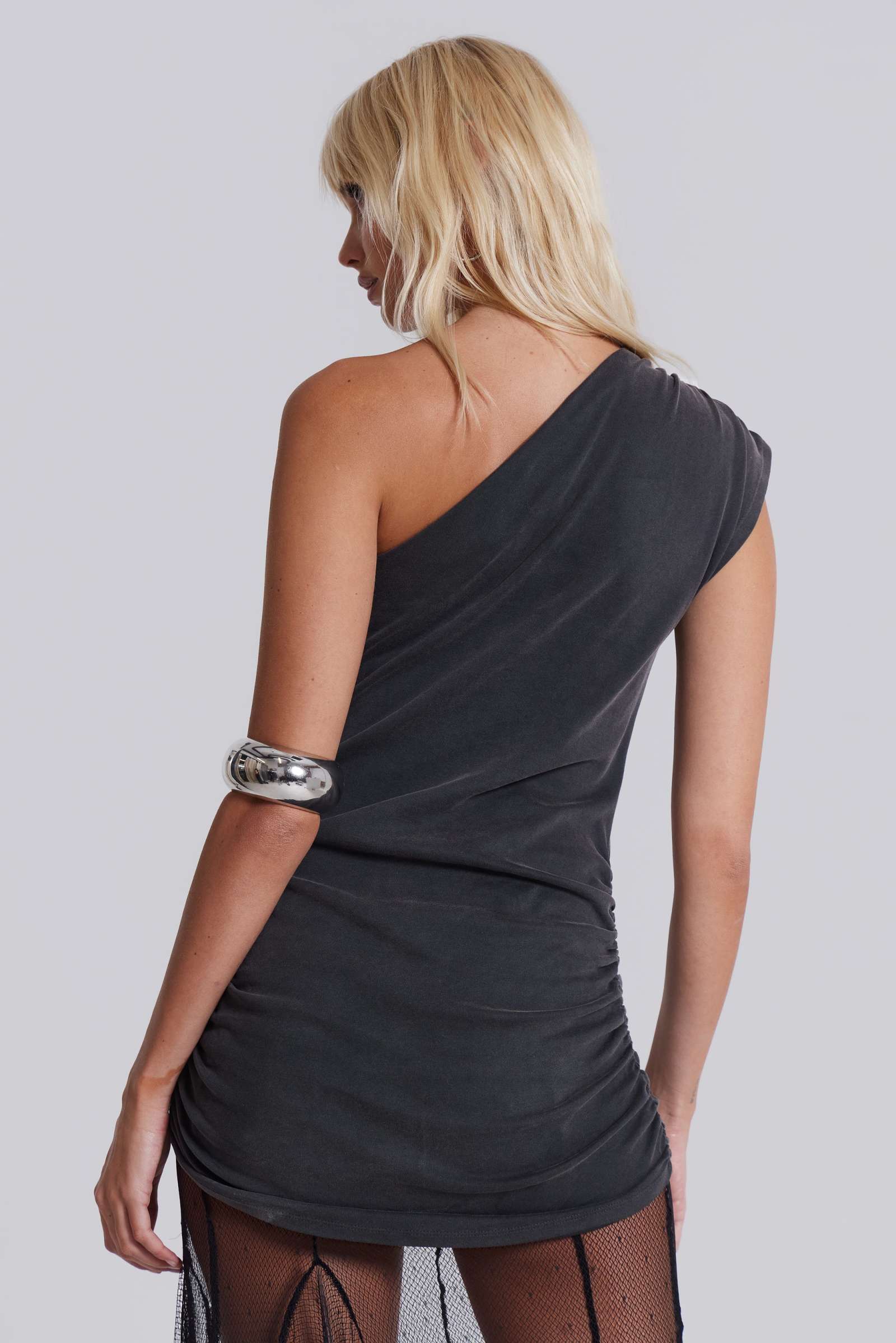 After Dark One Shoulder Mini Dress