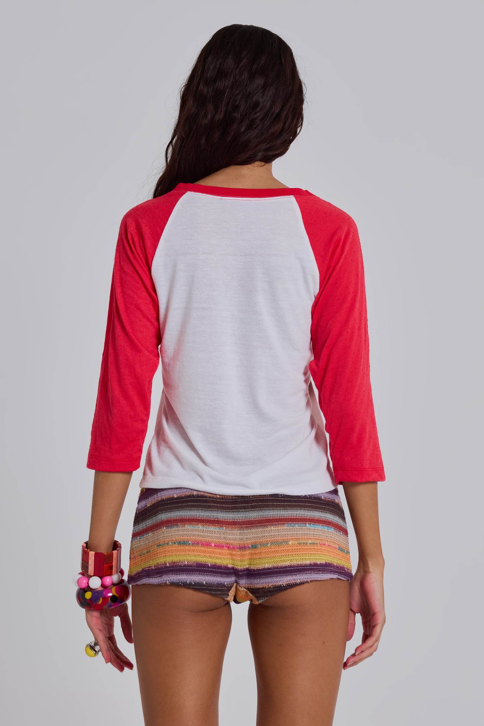Sunset Airbrush Raglan Top