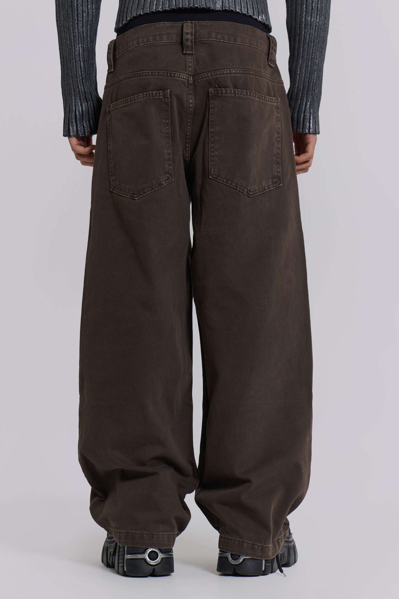 Washed Brown Colossus Jeans