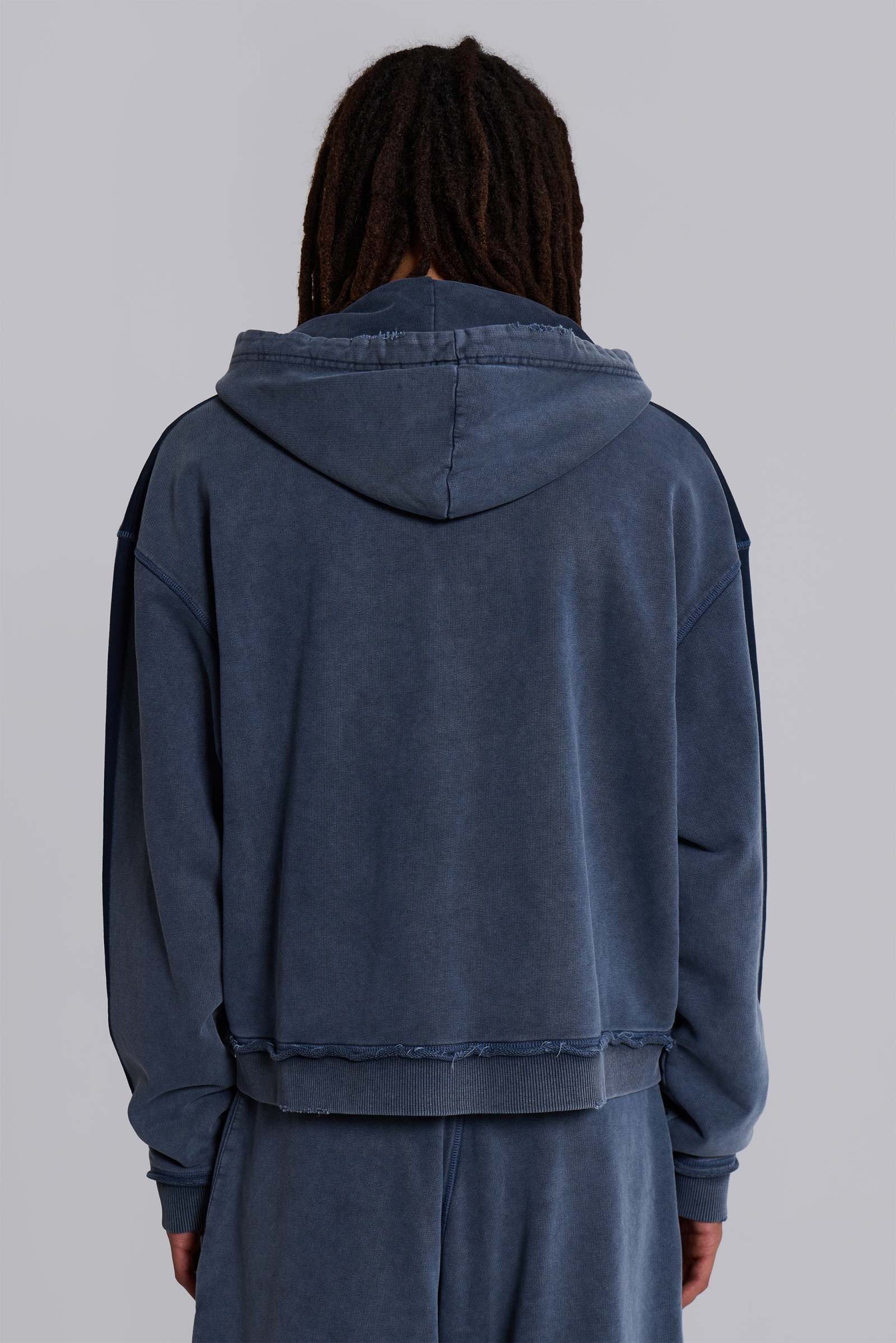 Blue Sporty Baggy Monster Hoodie