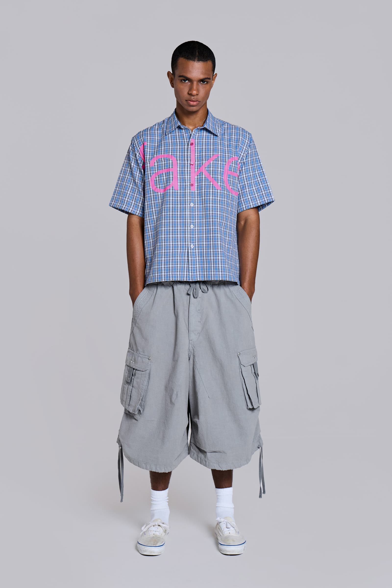 Dove Parachute Shorts