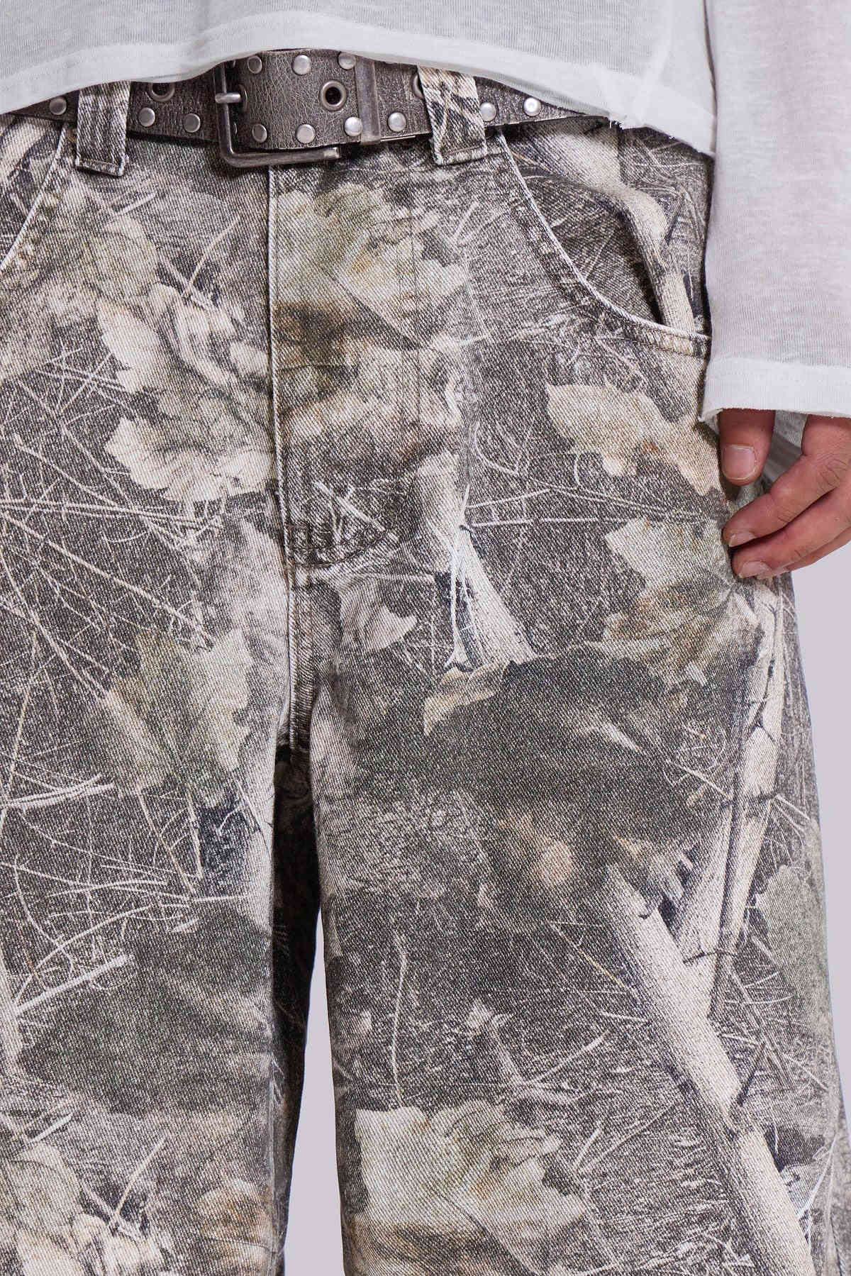 Woodland Camo Colossus Baggy Jeans