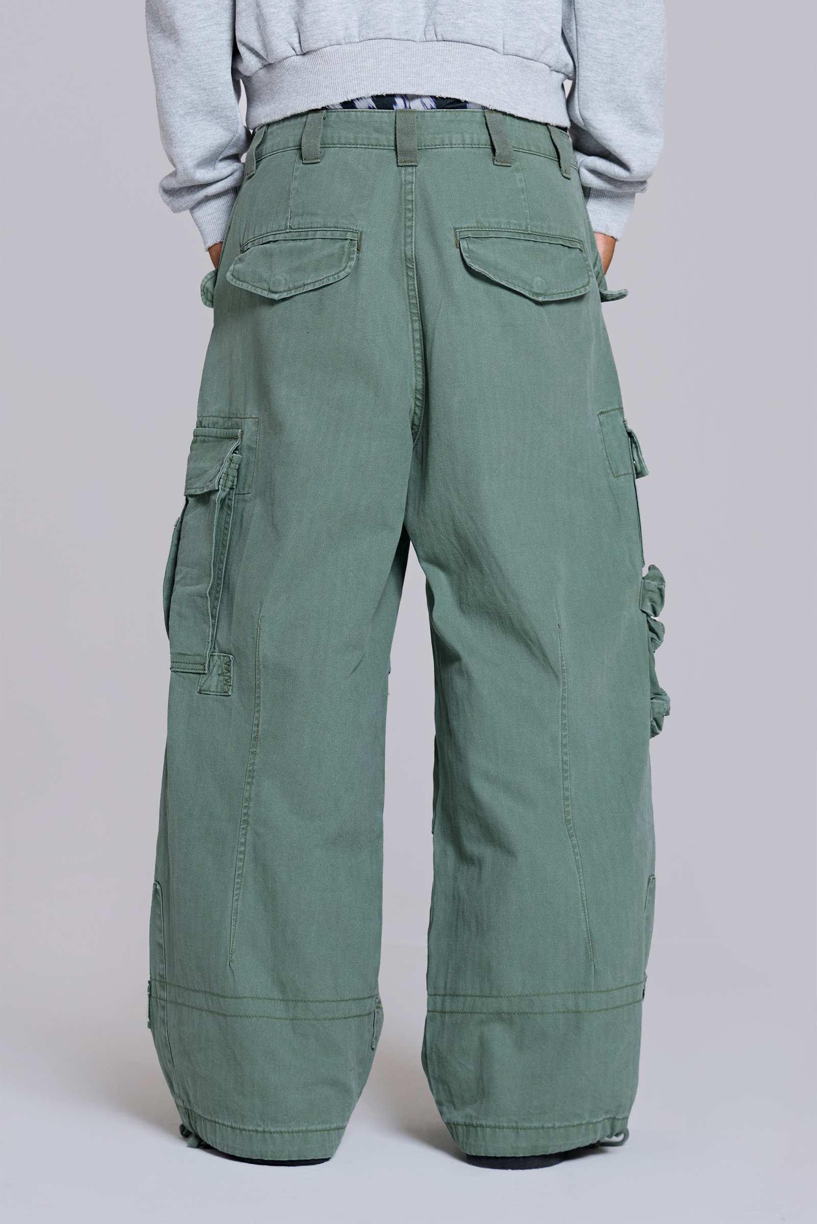 Utility Khaki Cargo Pants