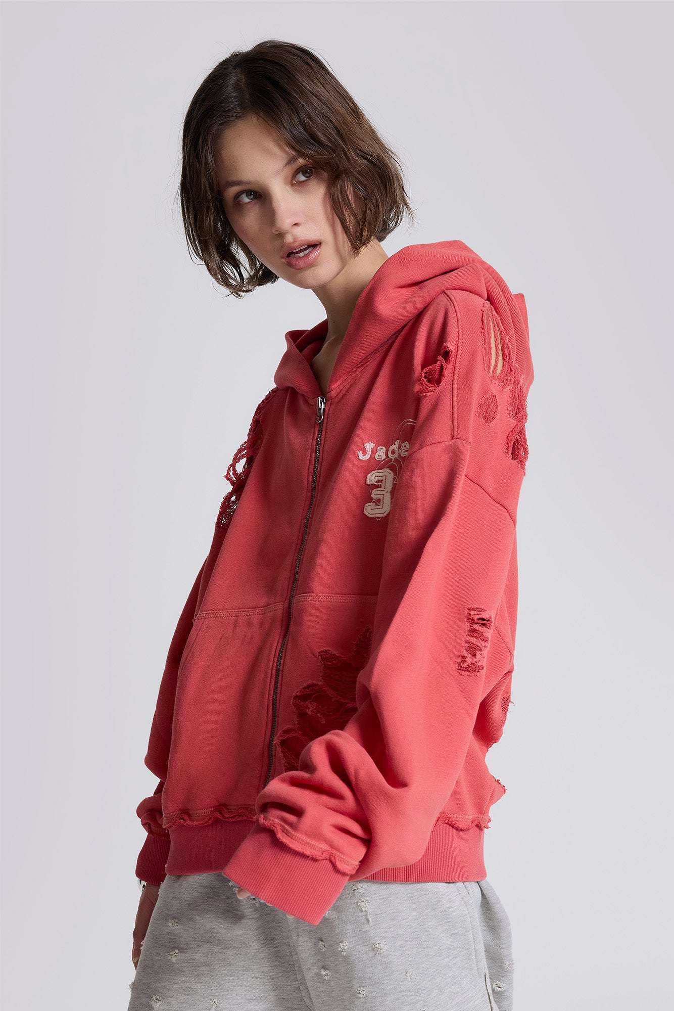 Distressed Monster Hoodie