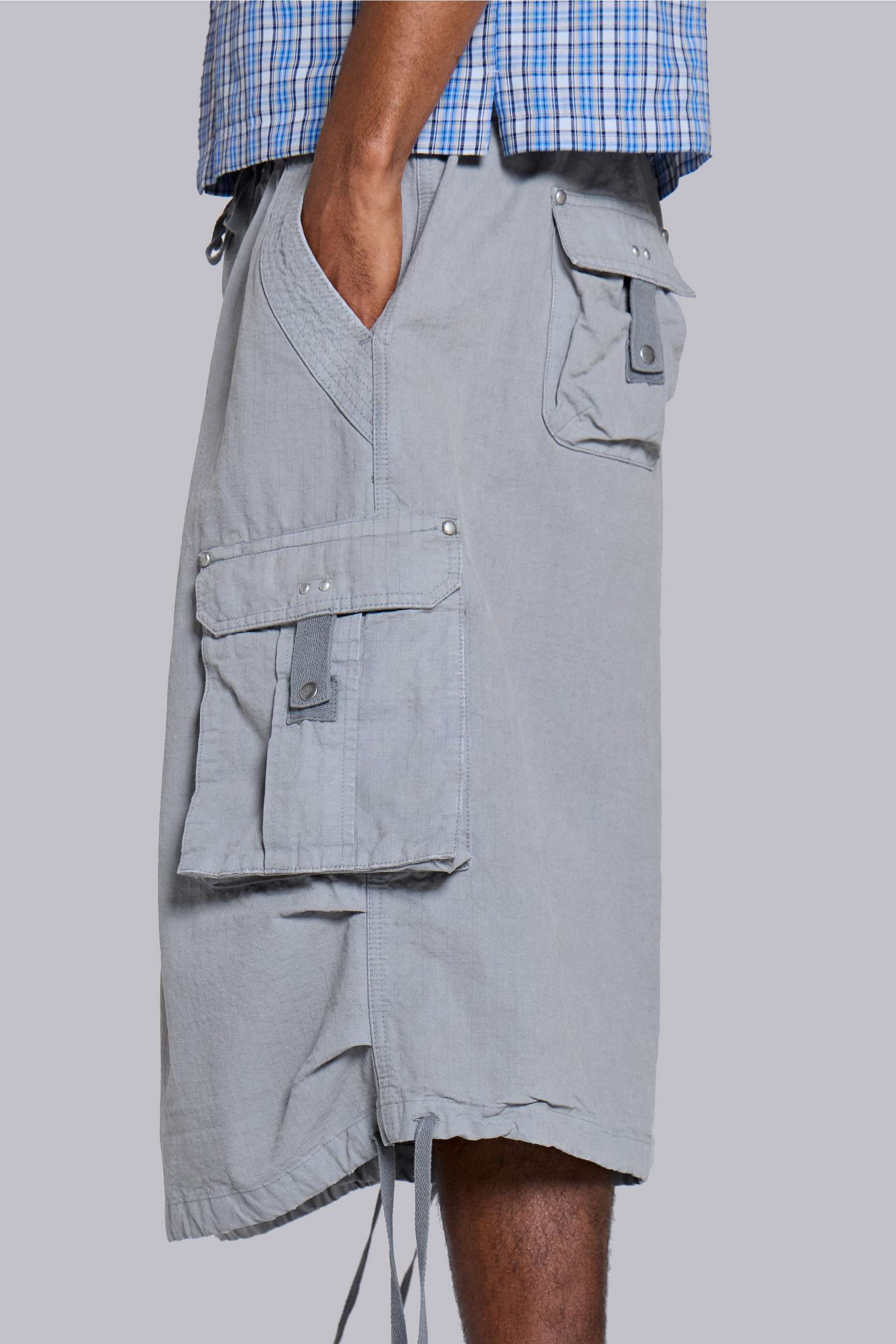 Dove Parachute Shorts