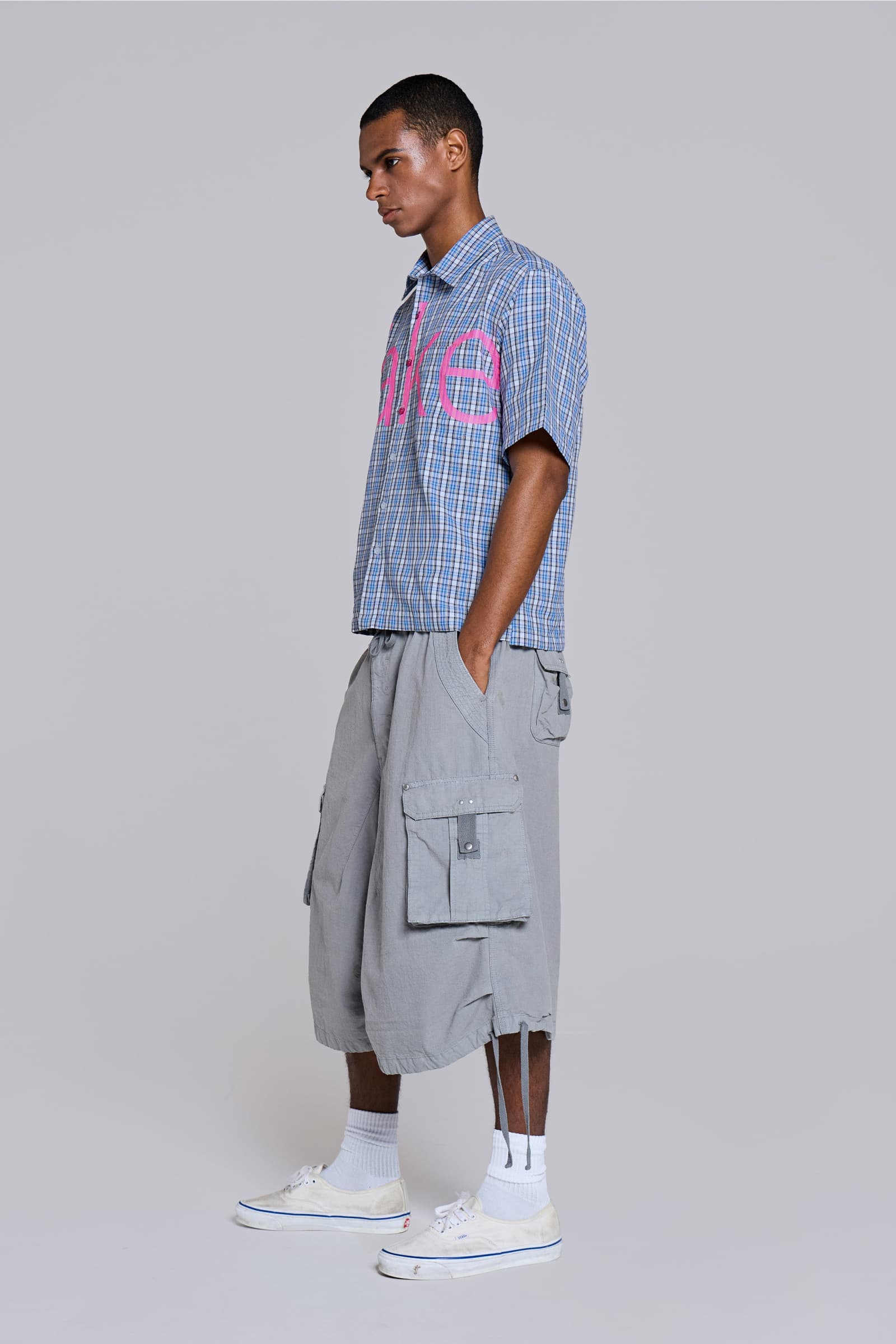 Dove Parachute Shorts