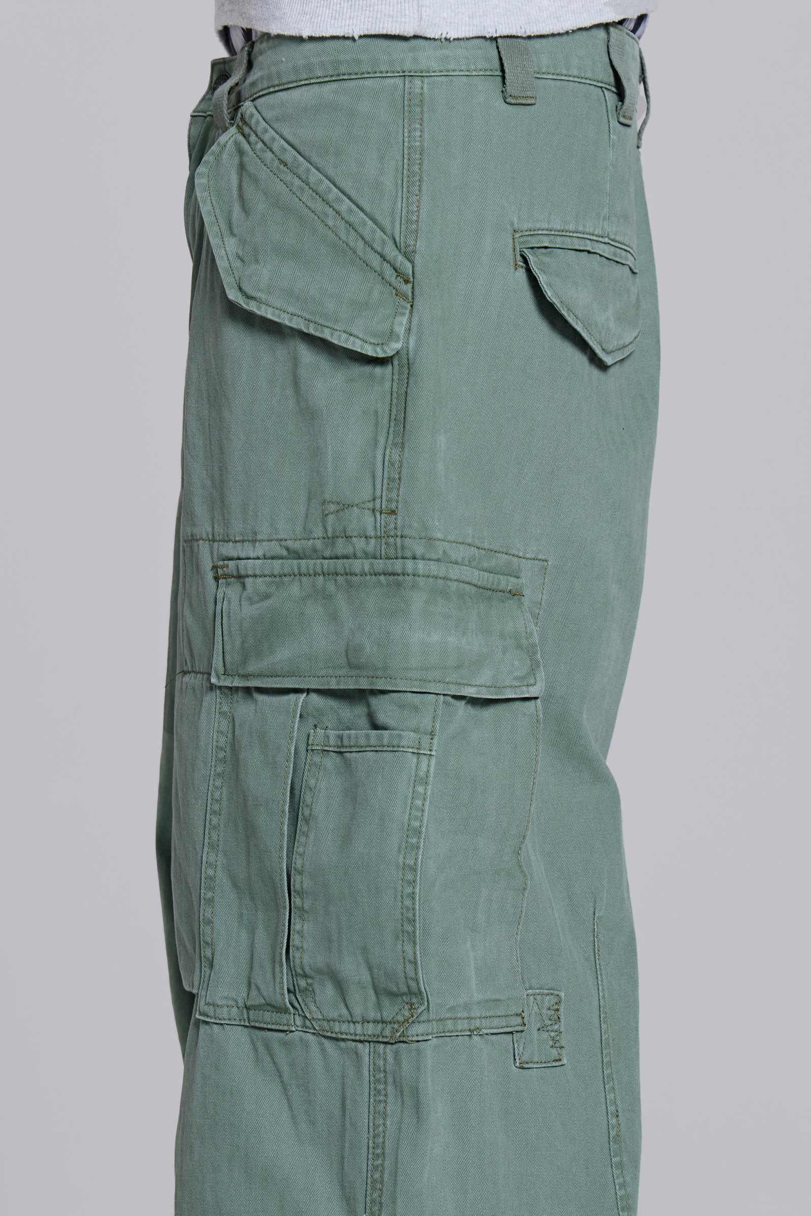 Utility Khaki Cargo Pants