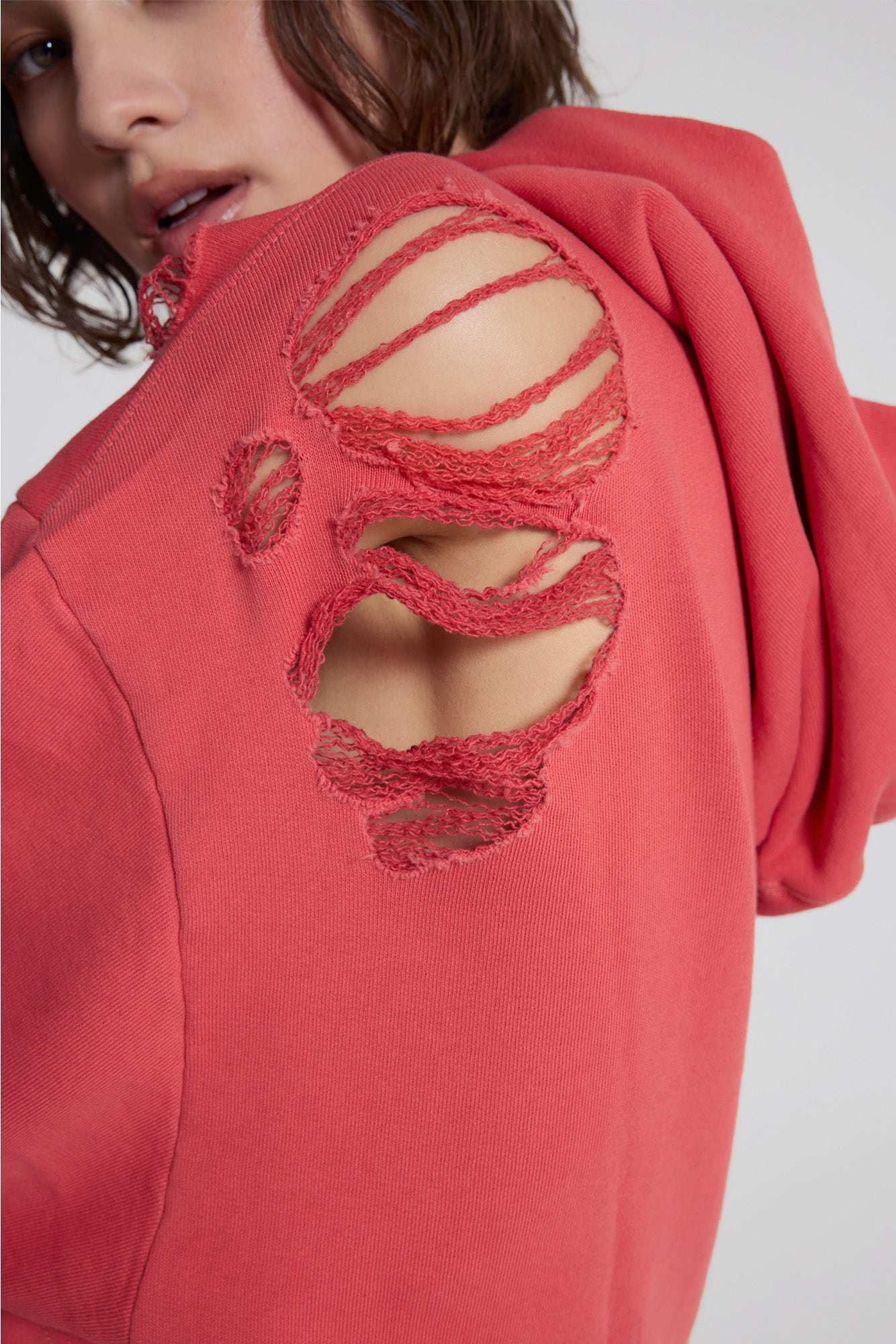 Distressed Monster Hoodie