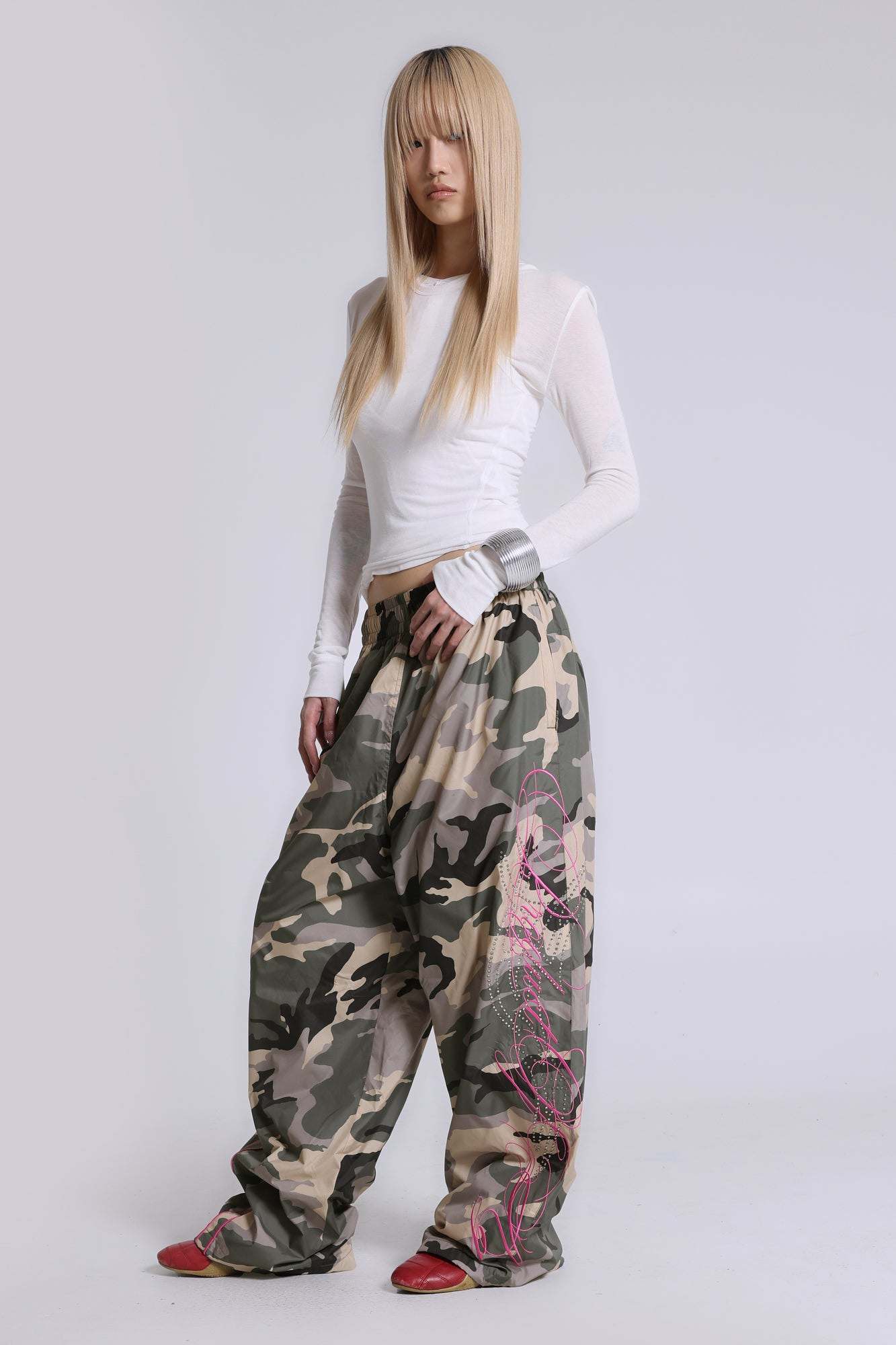 P.O.A. Camo Vapor Tracksuit Bottoms