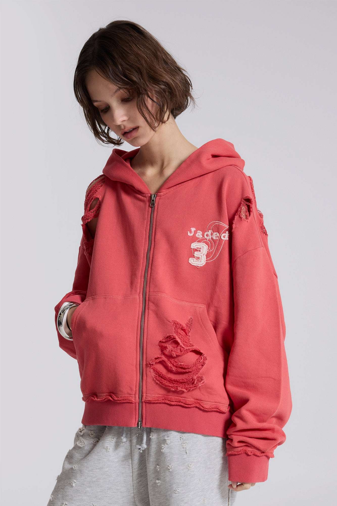 Distressed Monster Hoodie