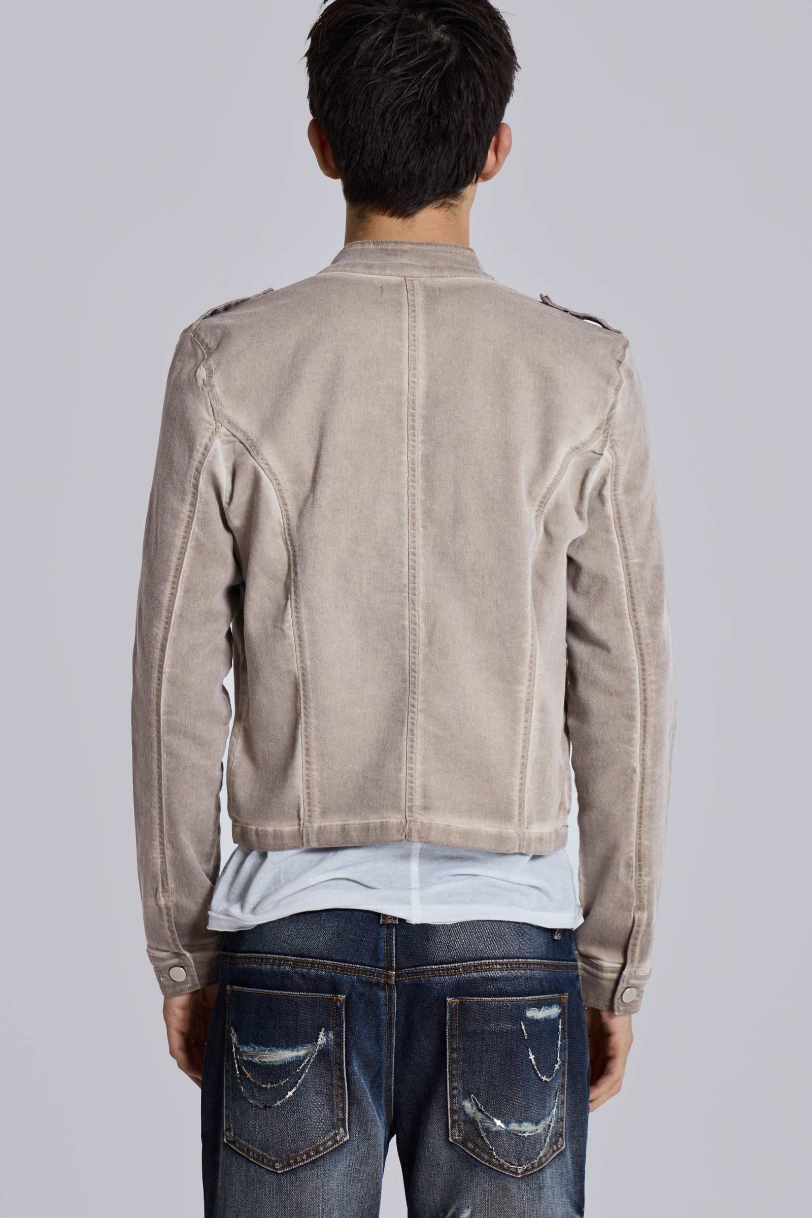 Rebel Military Jacket in Clay